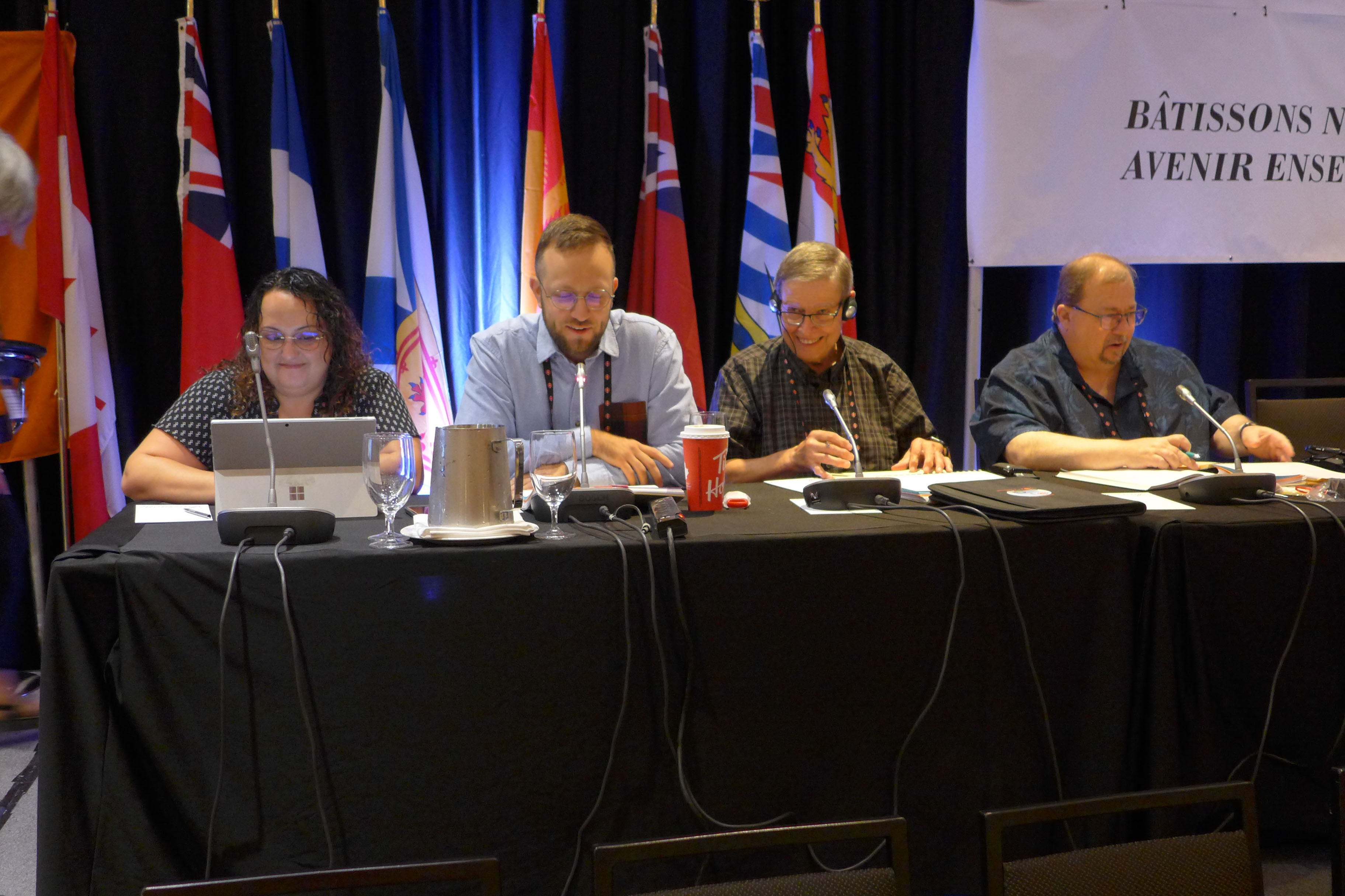 Shirin Amiri, Jérôme Martel, Gary Esslinger, Greg Krokosh