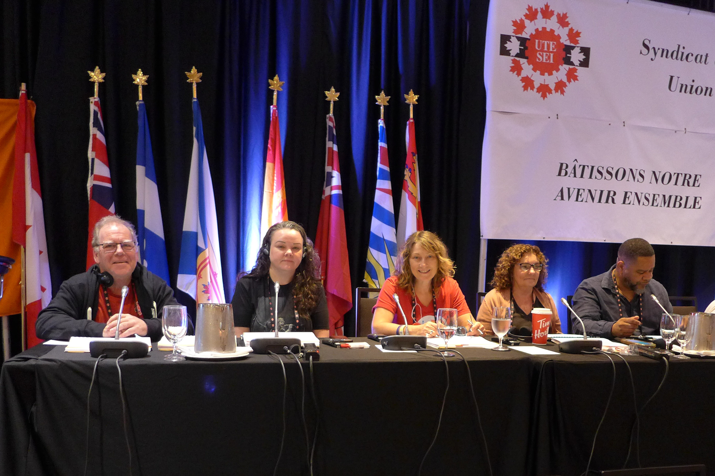 David Lanthier, Andria Cullen, Kimberley Koch, Andrea Holmes, Eddy Aristil