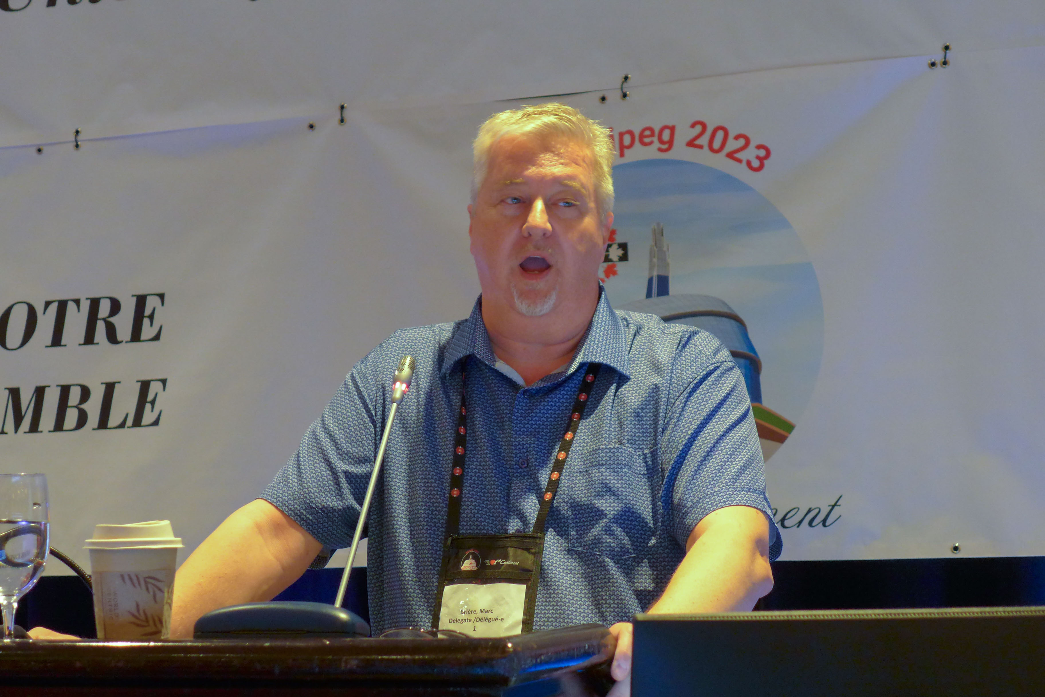 Marc Brière, National President