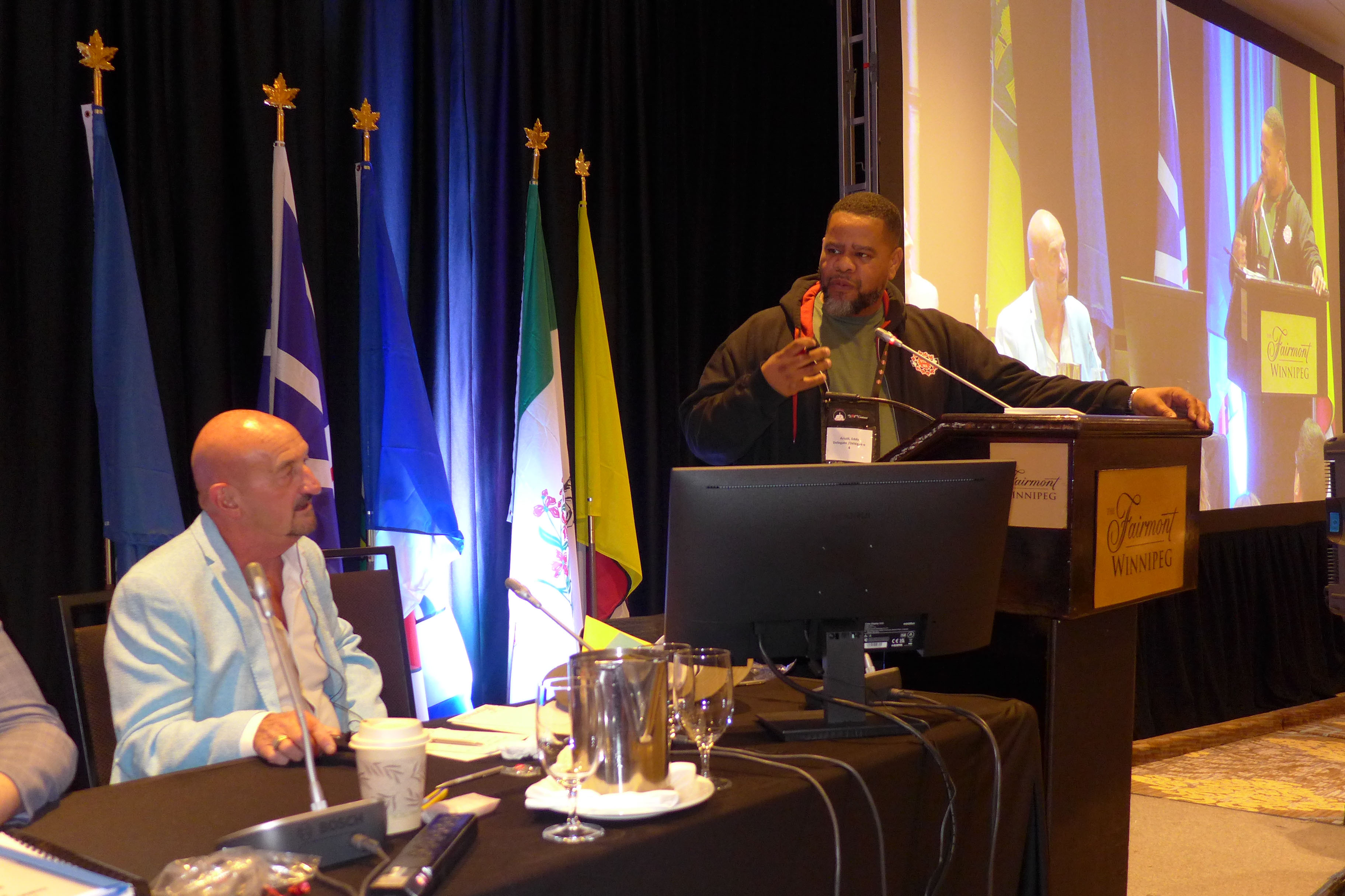 Shane O'Brien, Eddy Aristil