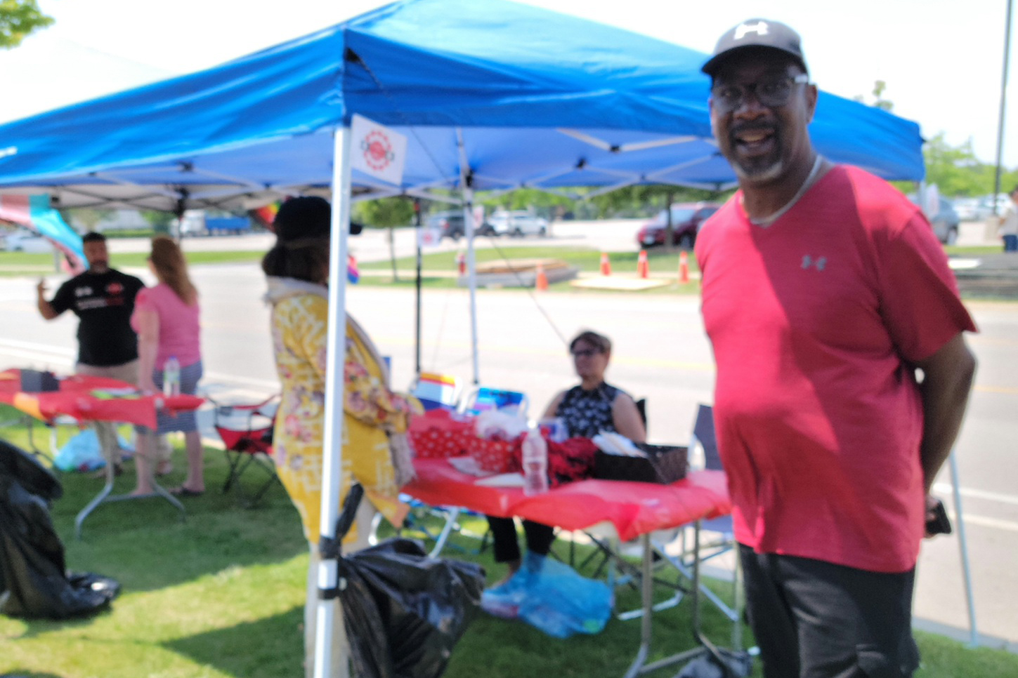 Local president Selby Hewitt