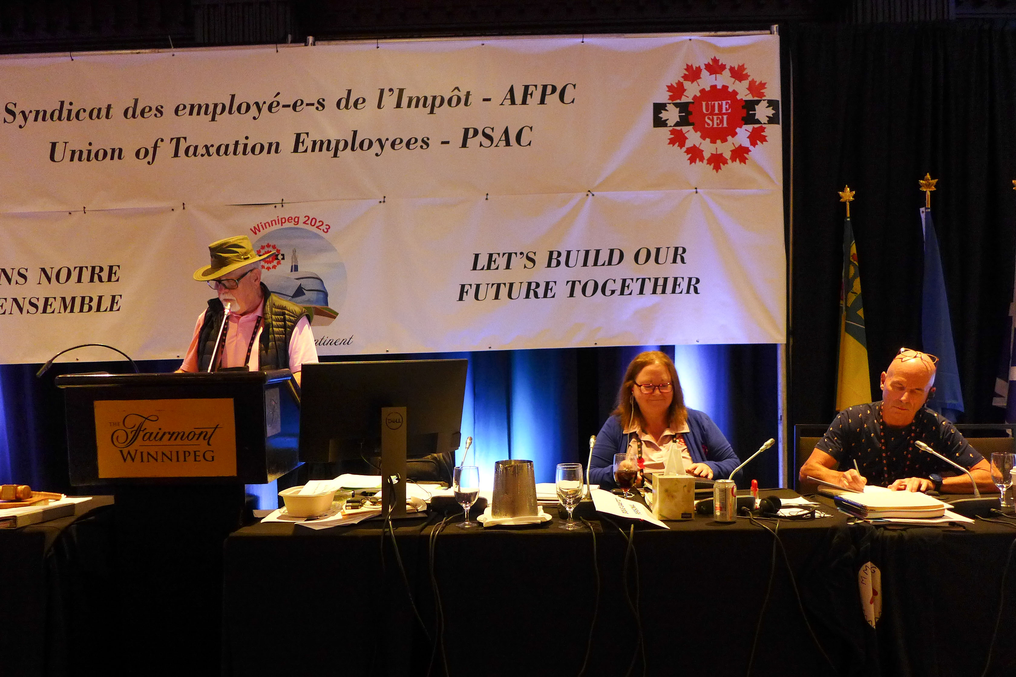 Jean Bergeron, Madonna Gardiner, Jean-Pierre Fraser