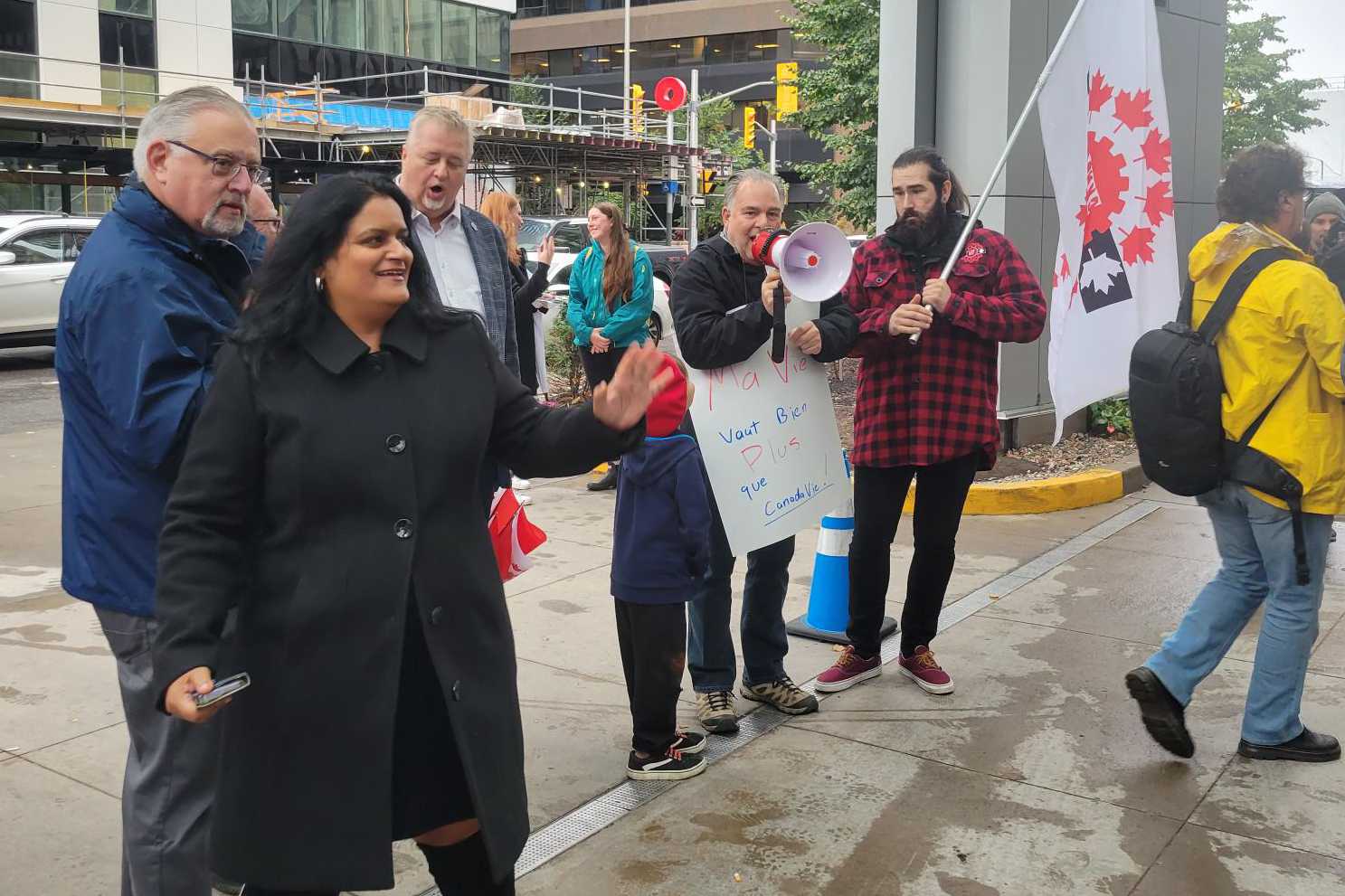Canada Life Demonstration in Ottawa