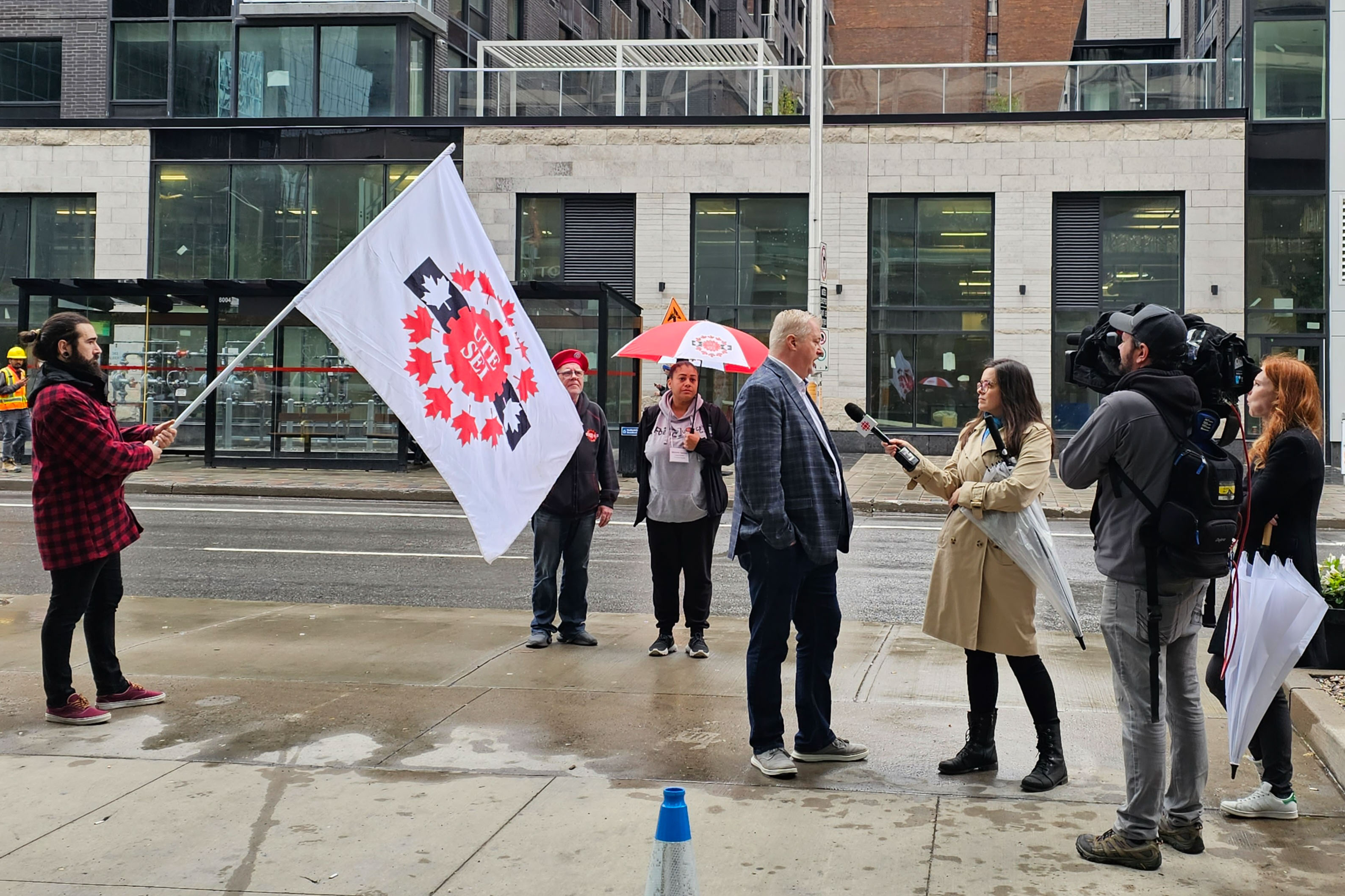 Canada Life Demonstration in Ottawa