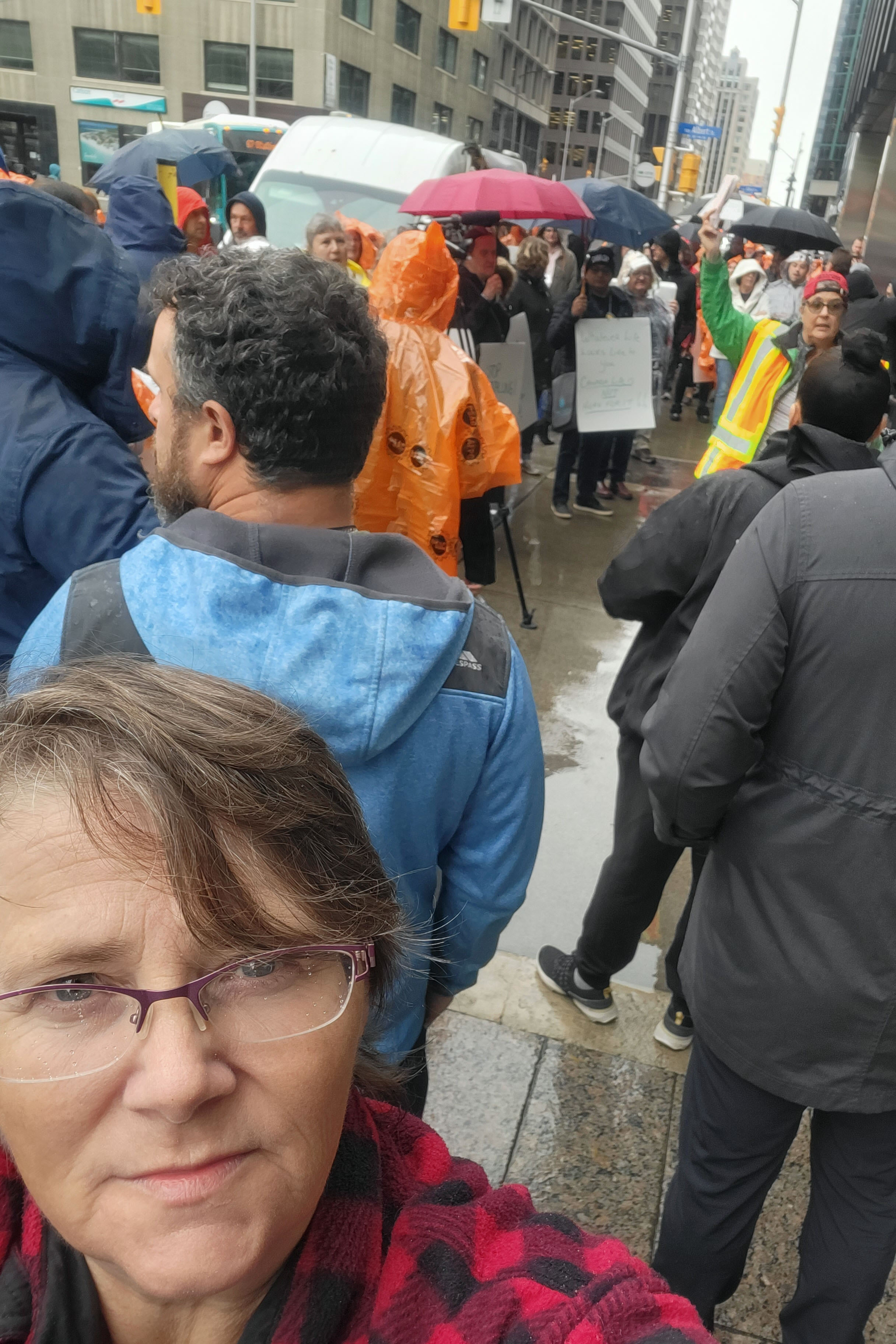 Canada Life Demonstration in Ottawa