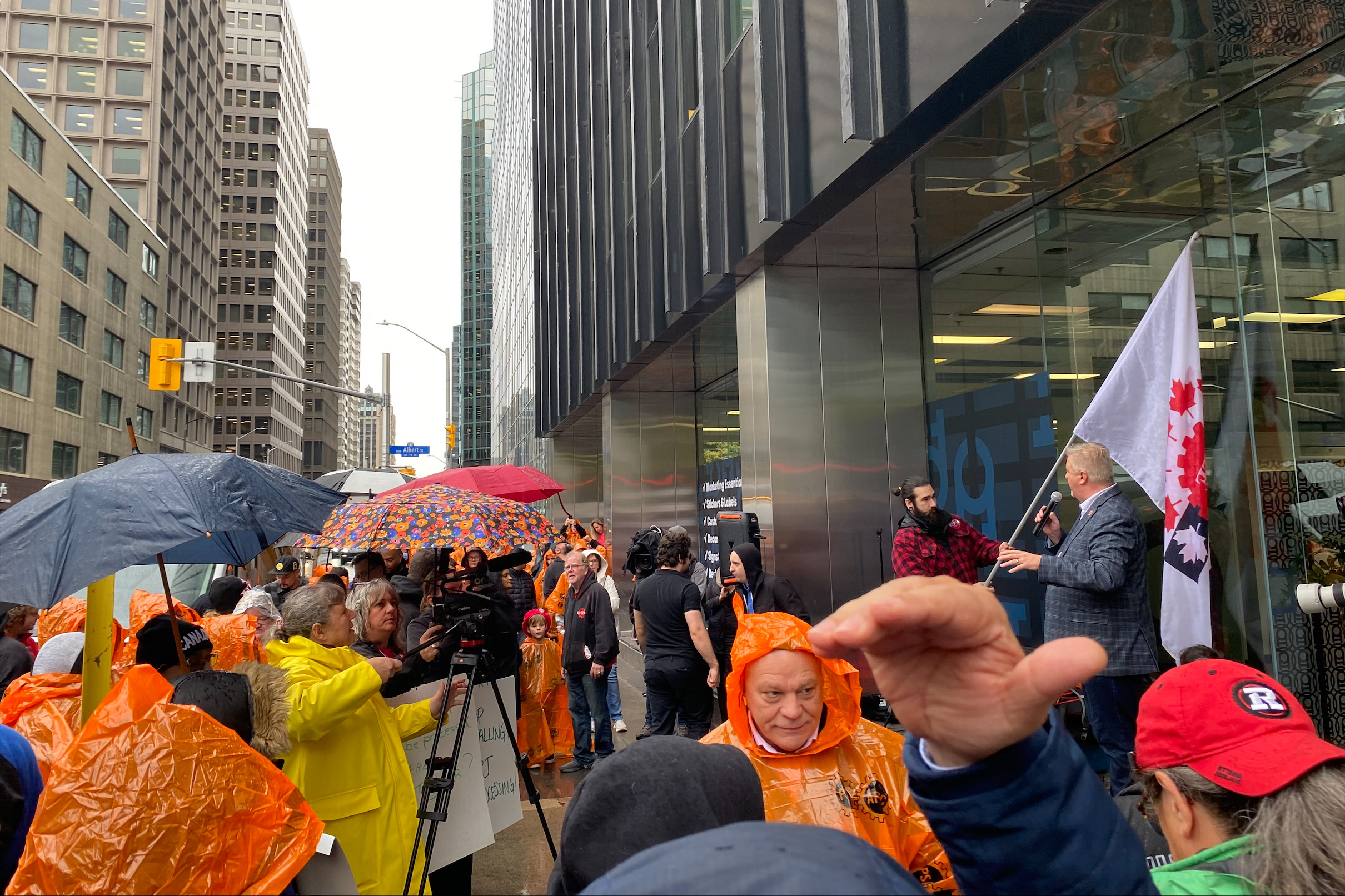 Canada Life Demonstration in Ottawa