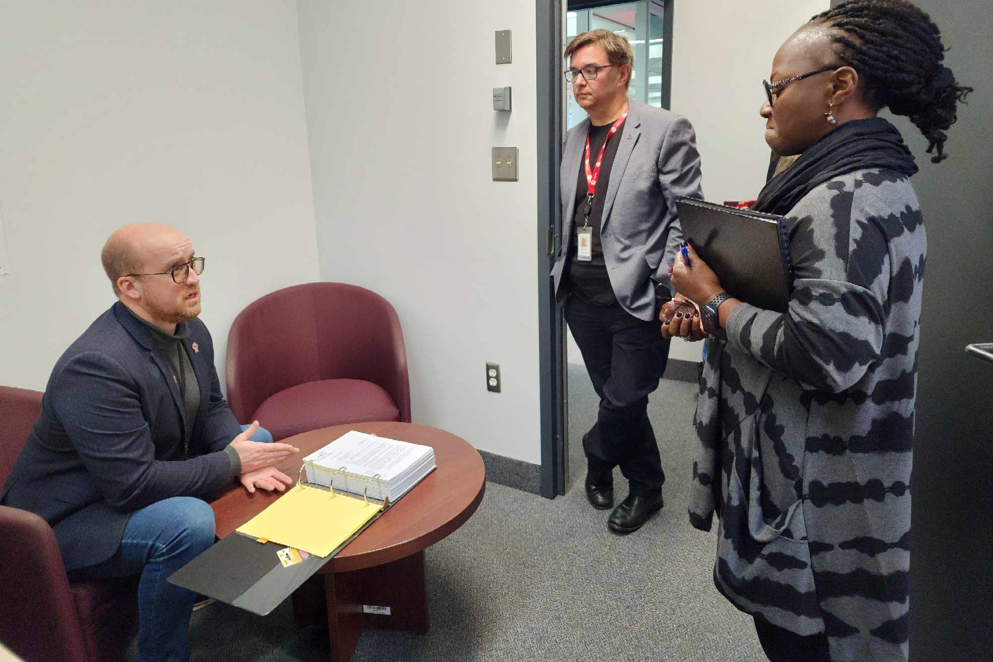 Julien Nobert with Brigitte Diogo