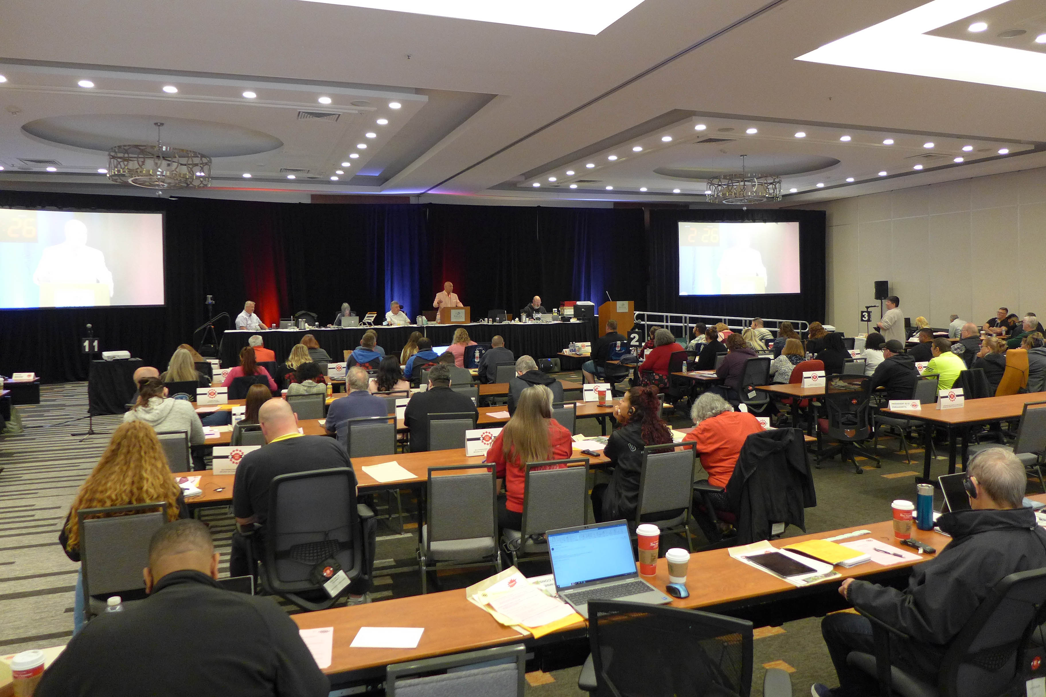 Delegates and observers