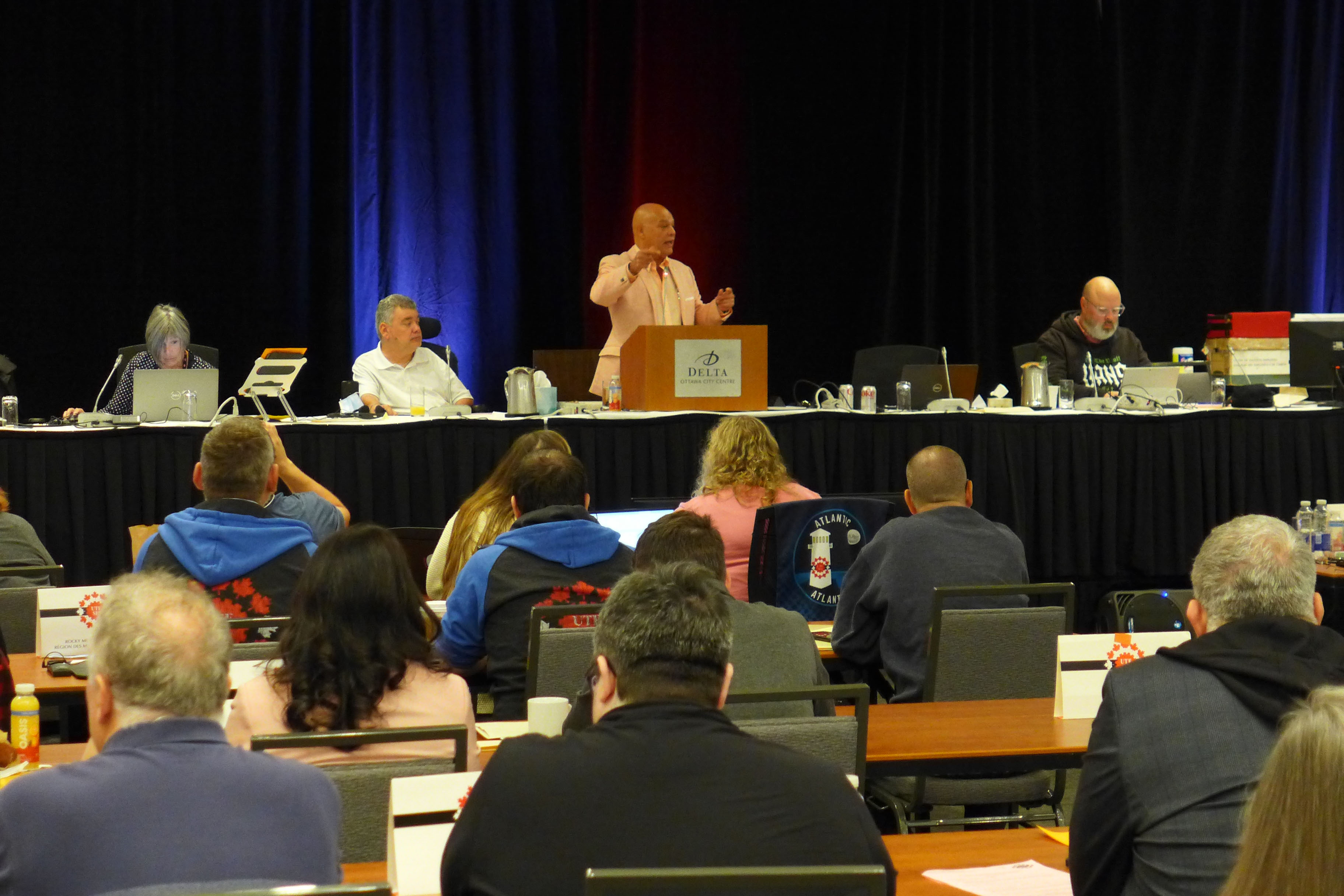 Doug Gaetz at the chair