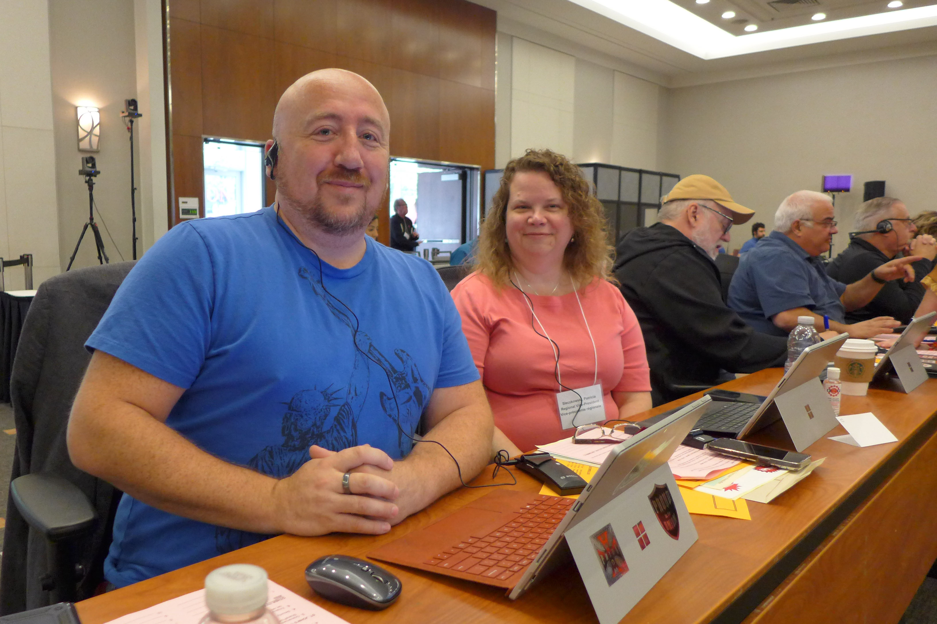 Kevin Welgush and Patricia Sleczkowski