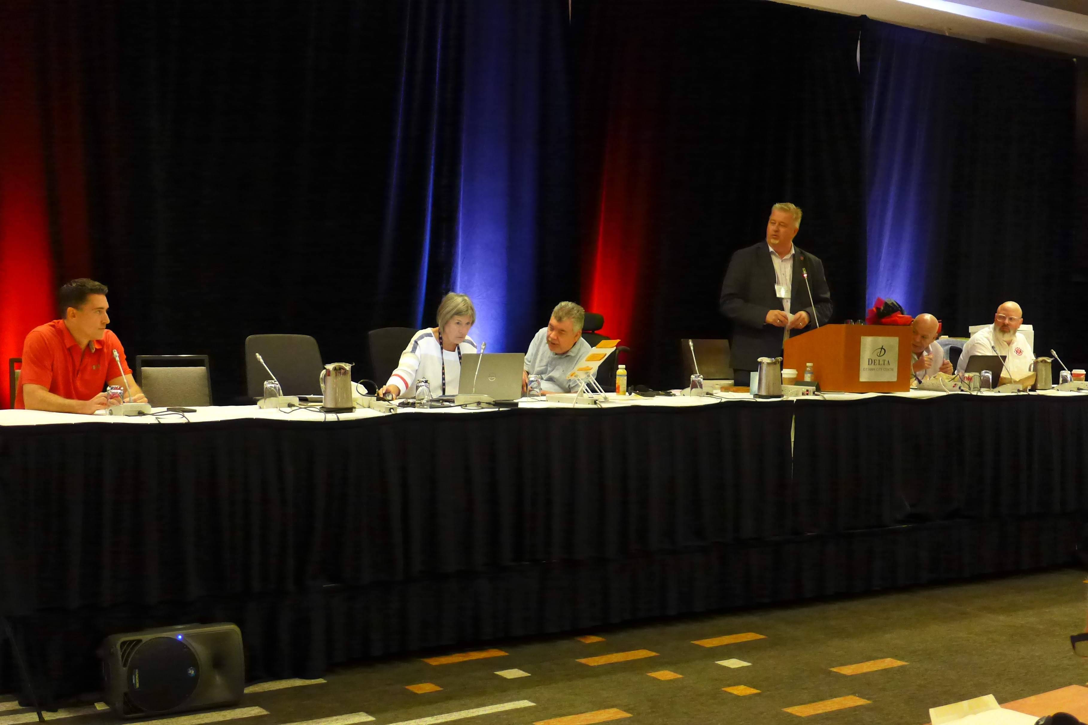 Alex Thon, Guylène Lepage, Daniel Camara, Marc Brière, Adam Jackson