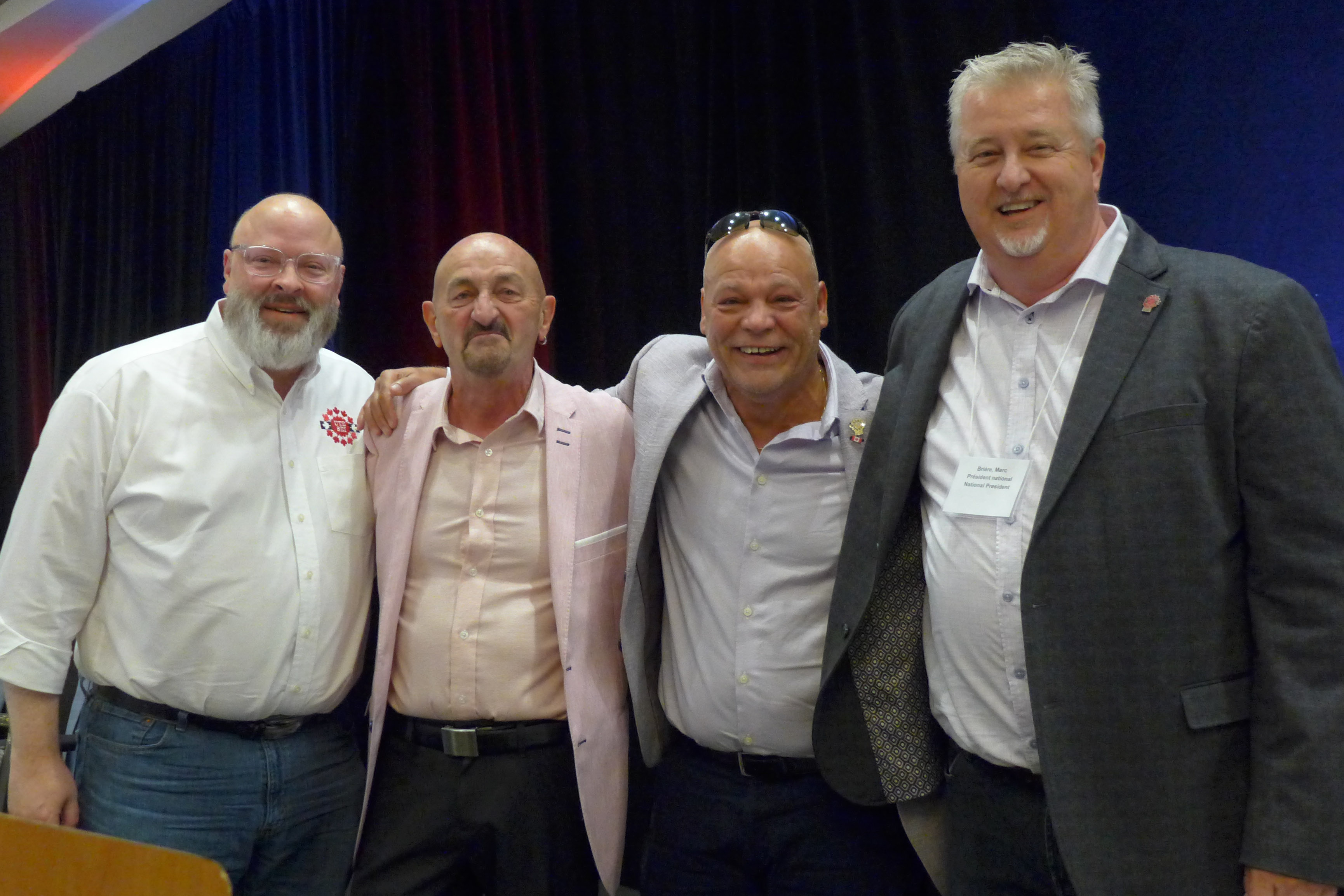 Adam Jackson, Shane O'Brien, Doug Gaetz, Marc Brière