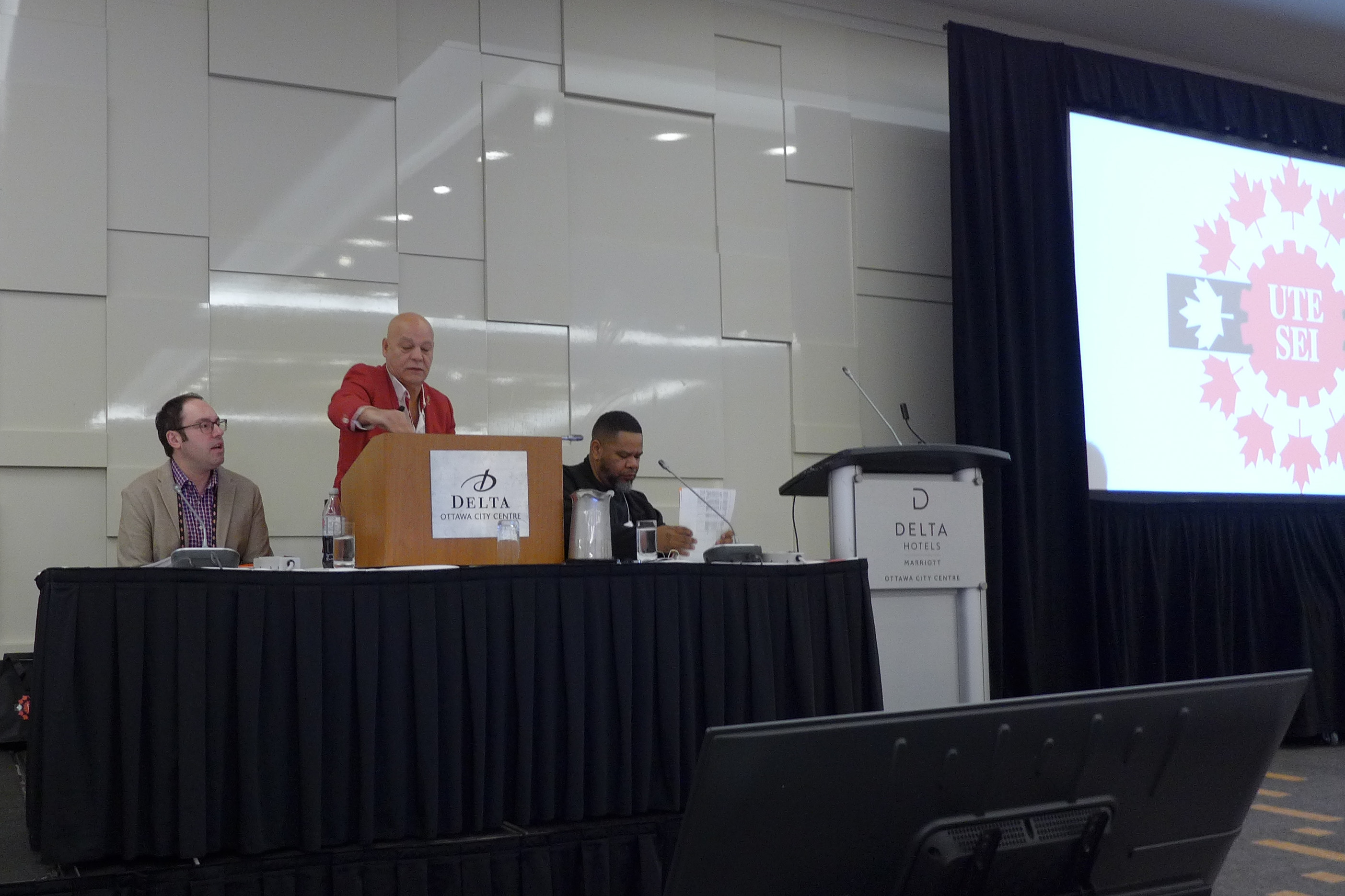 Mathieu Juneau, Doug Gaetz, Eddy Aristil