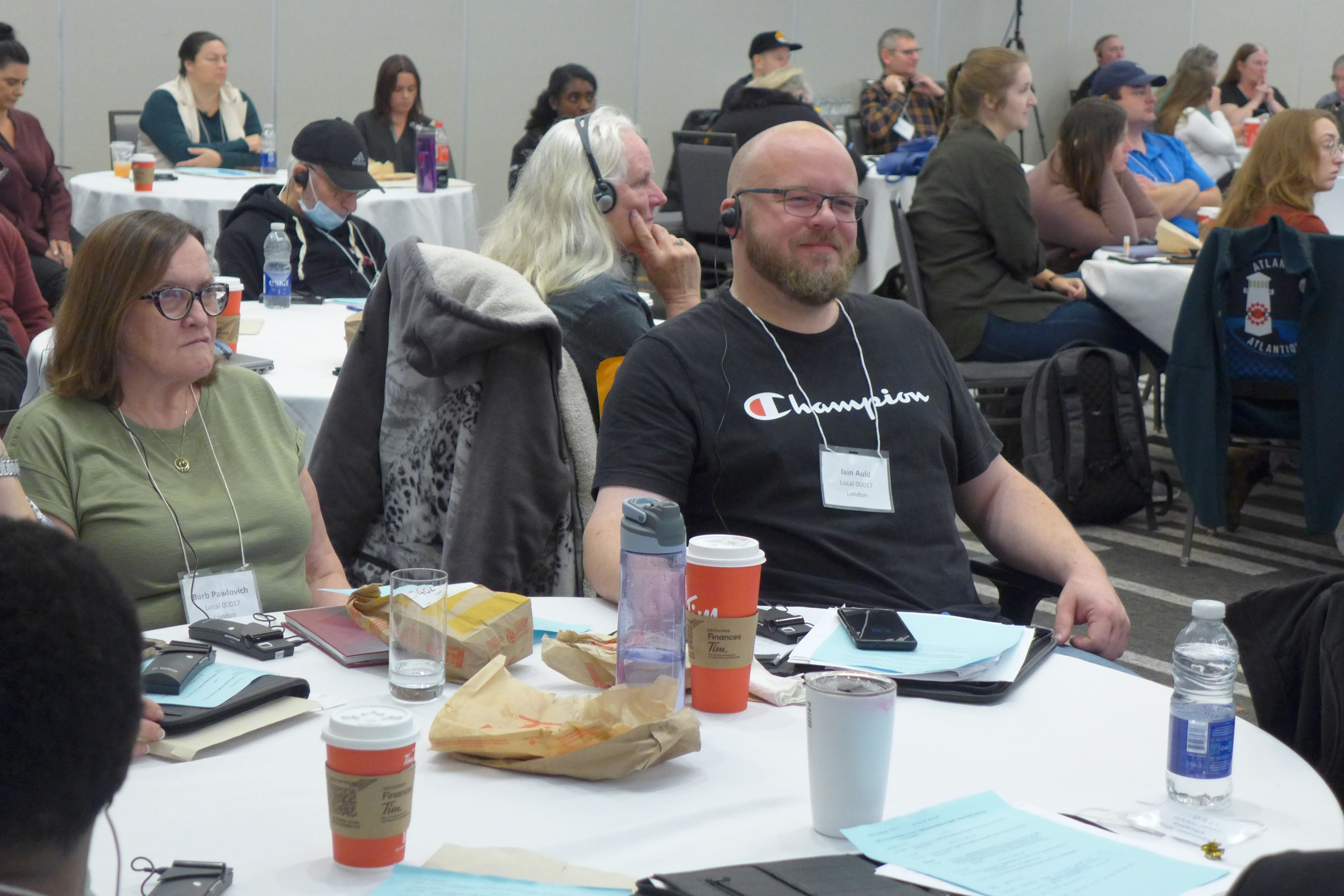 Barb Pawlovich, Iain Auld