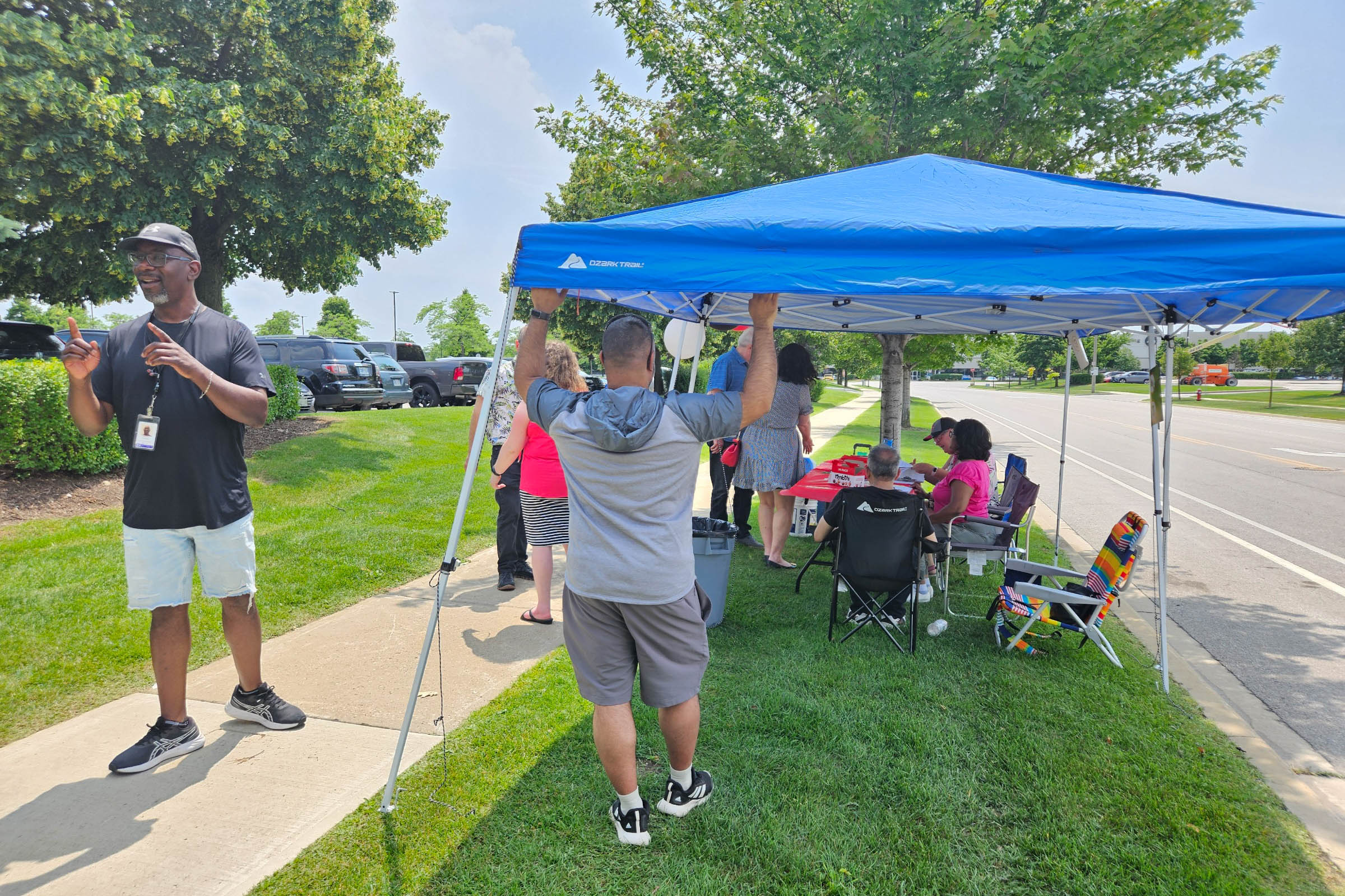 members at the union table