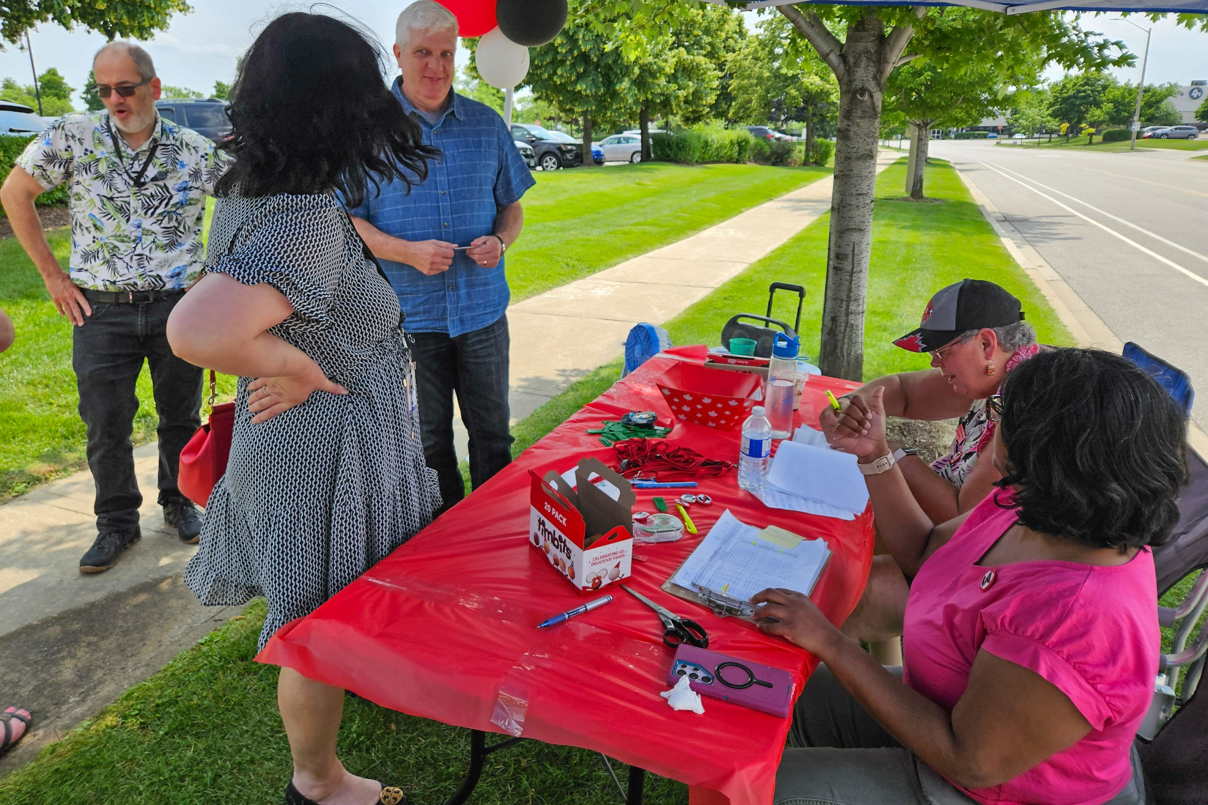 members at the union table