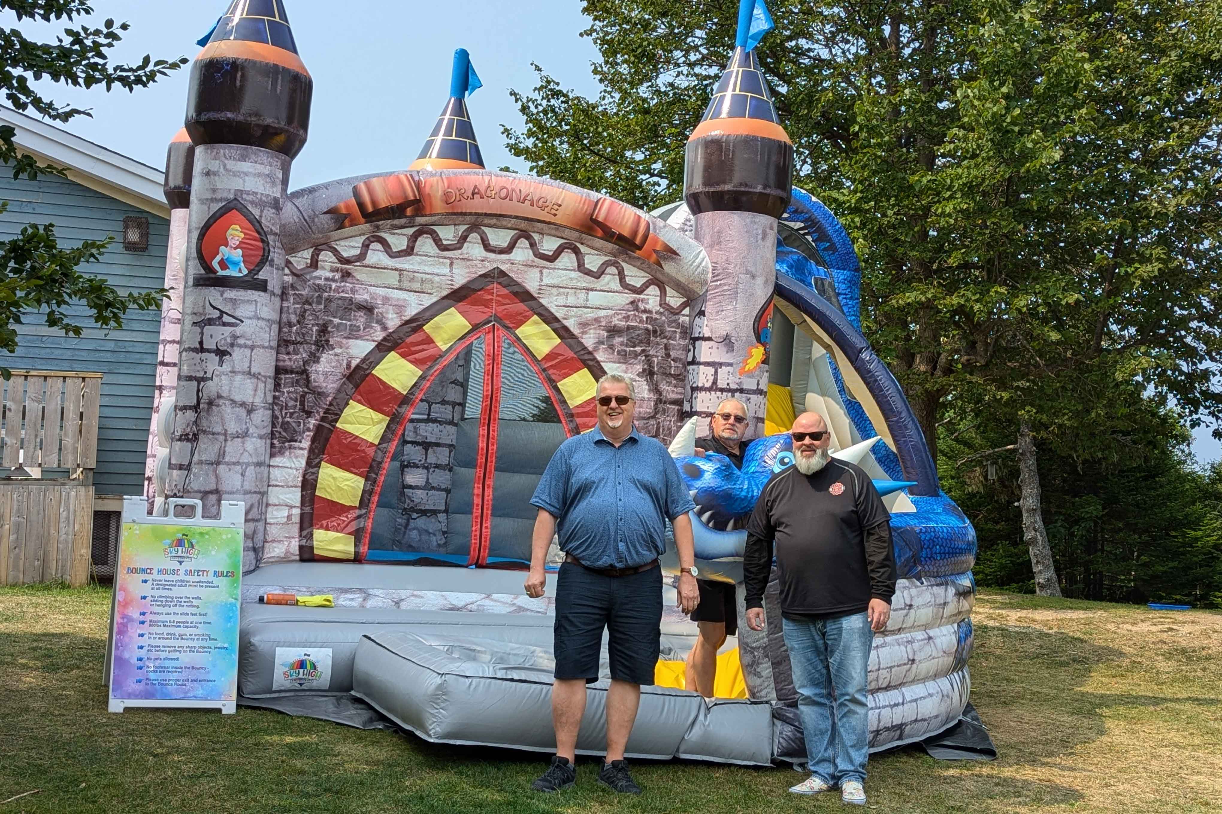 Marc Brière, National President, Brian Oldford, RVP Atlantic, Adam Jackson, 2nd Vice-President