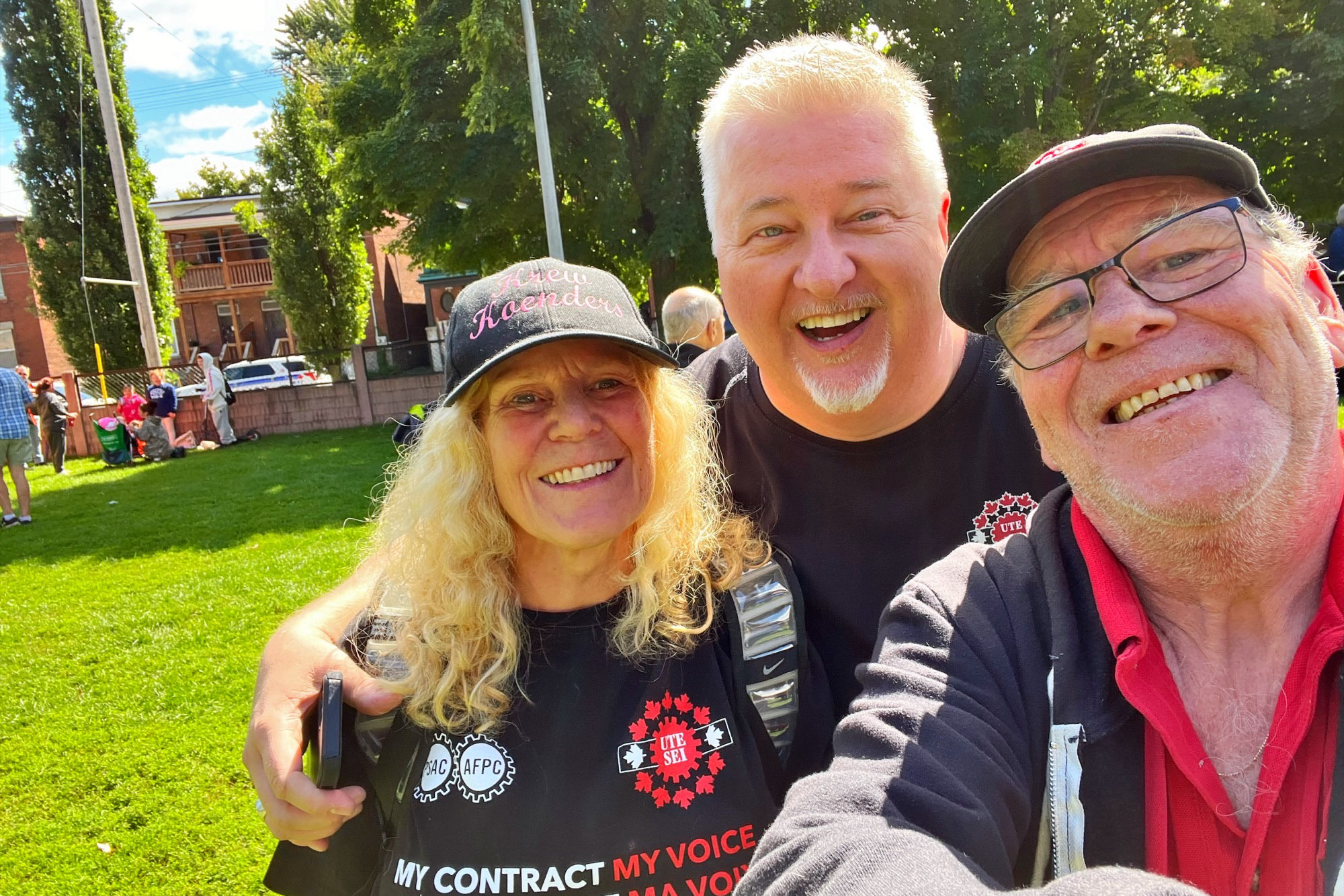Linda Koenders, Marc Brière, David Lanthier