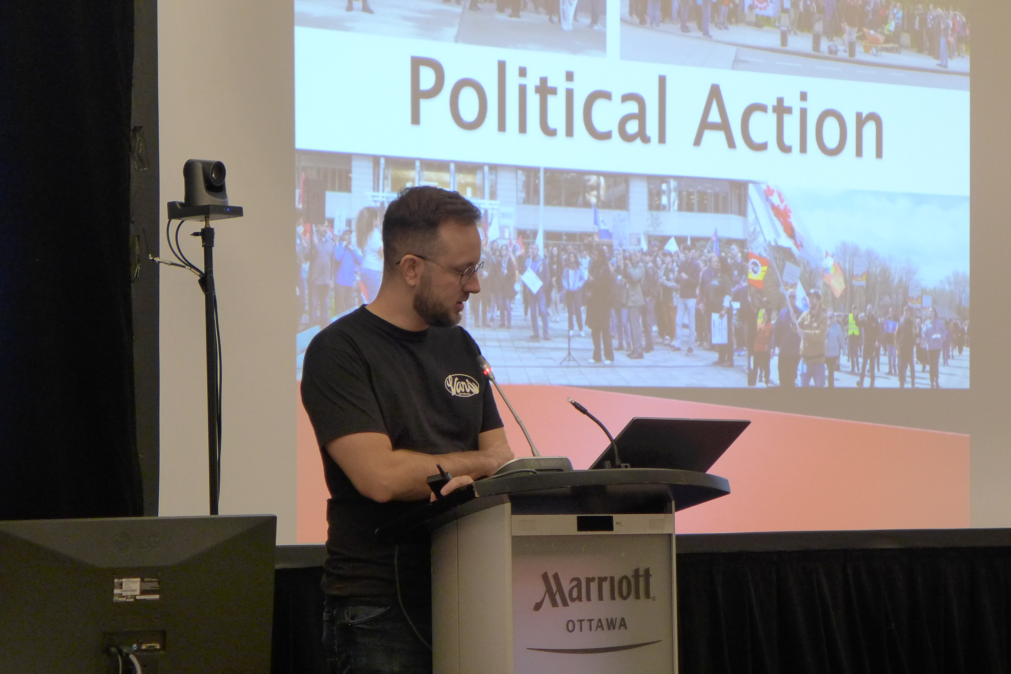 Jérôme Martel, Chair of the Political Action Committee