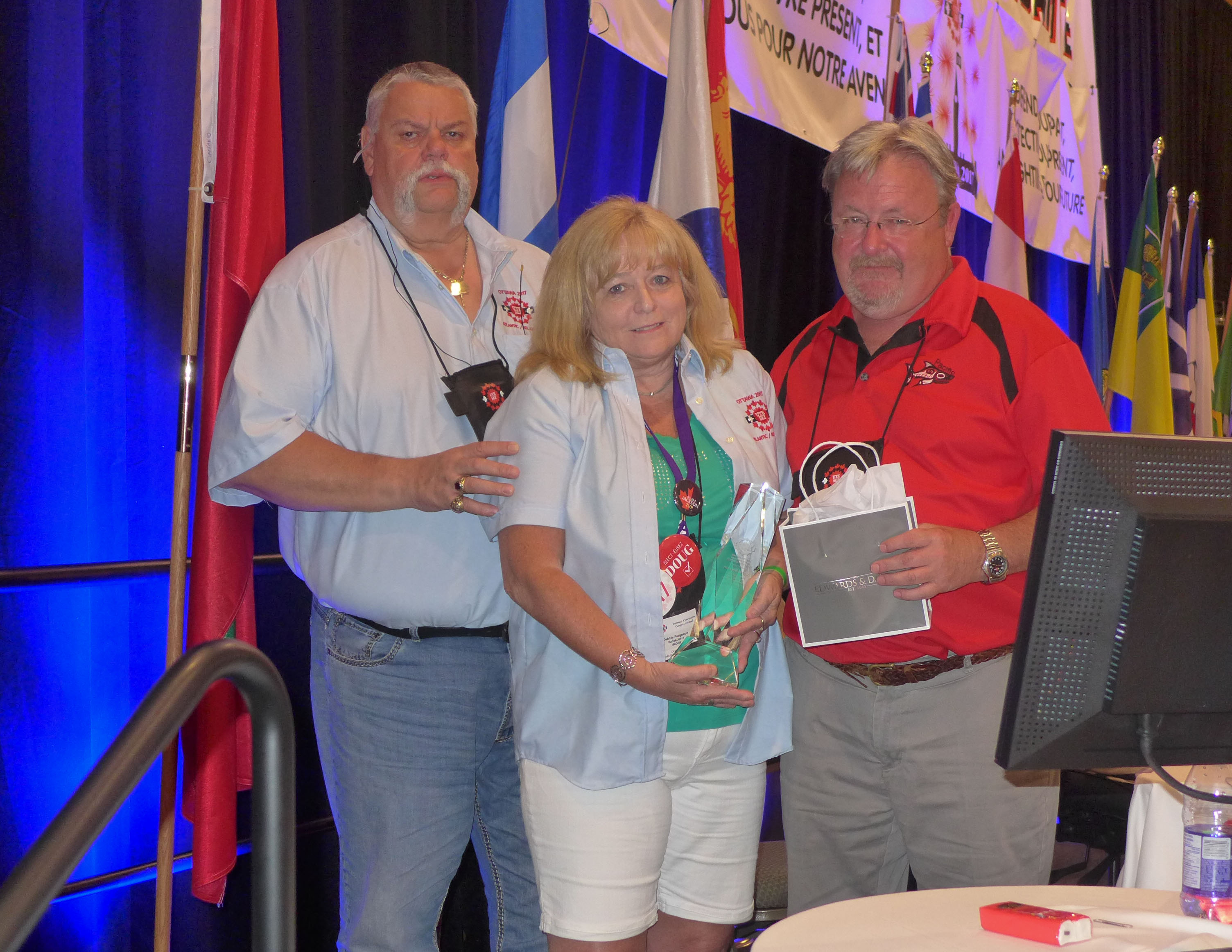 Bob Campbell, Debbie Ferguson, Wayne Little