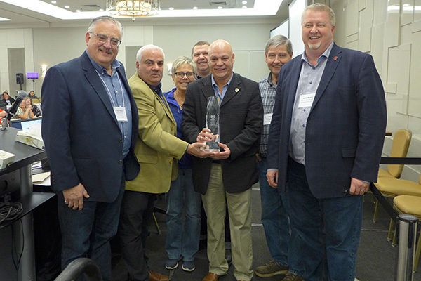 Brian Oldford, Cosimo Crupi, Gesine Campbell, Ken Bye, Doug Gaetz, Gary Esslinger, Marc Brière