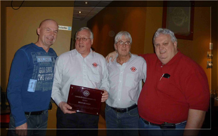 Jean-Pierre Fraser, Jocelyn Bouchard, Gilles Béllanger, Denis Lalancette
