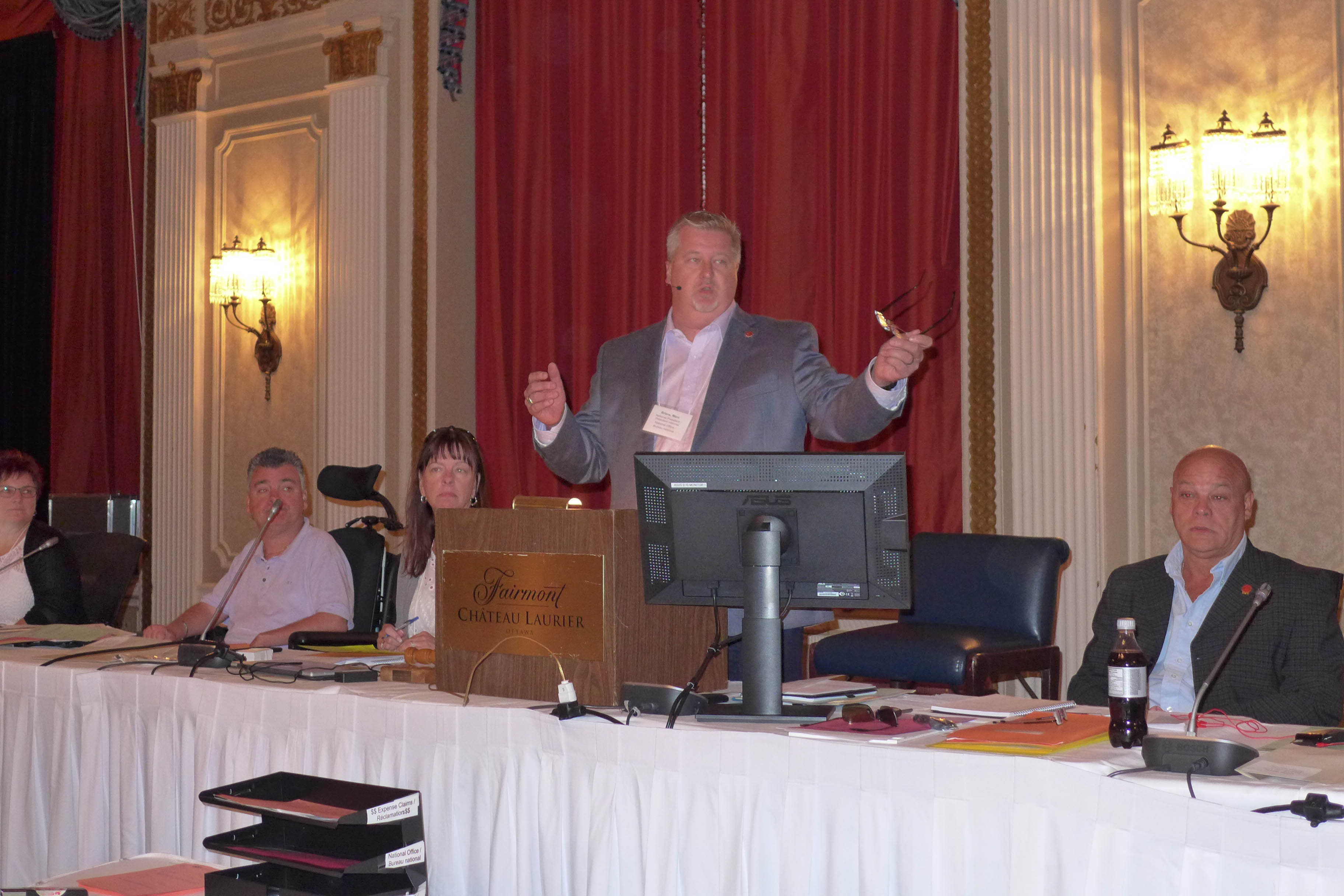 Daniel Camara, Annette Melanson, Marc Brière, Doug Gaetz