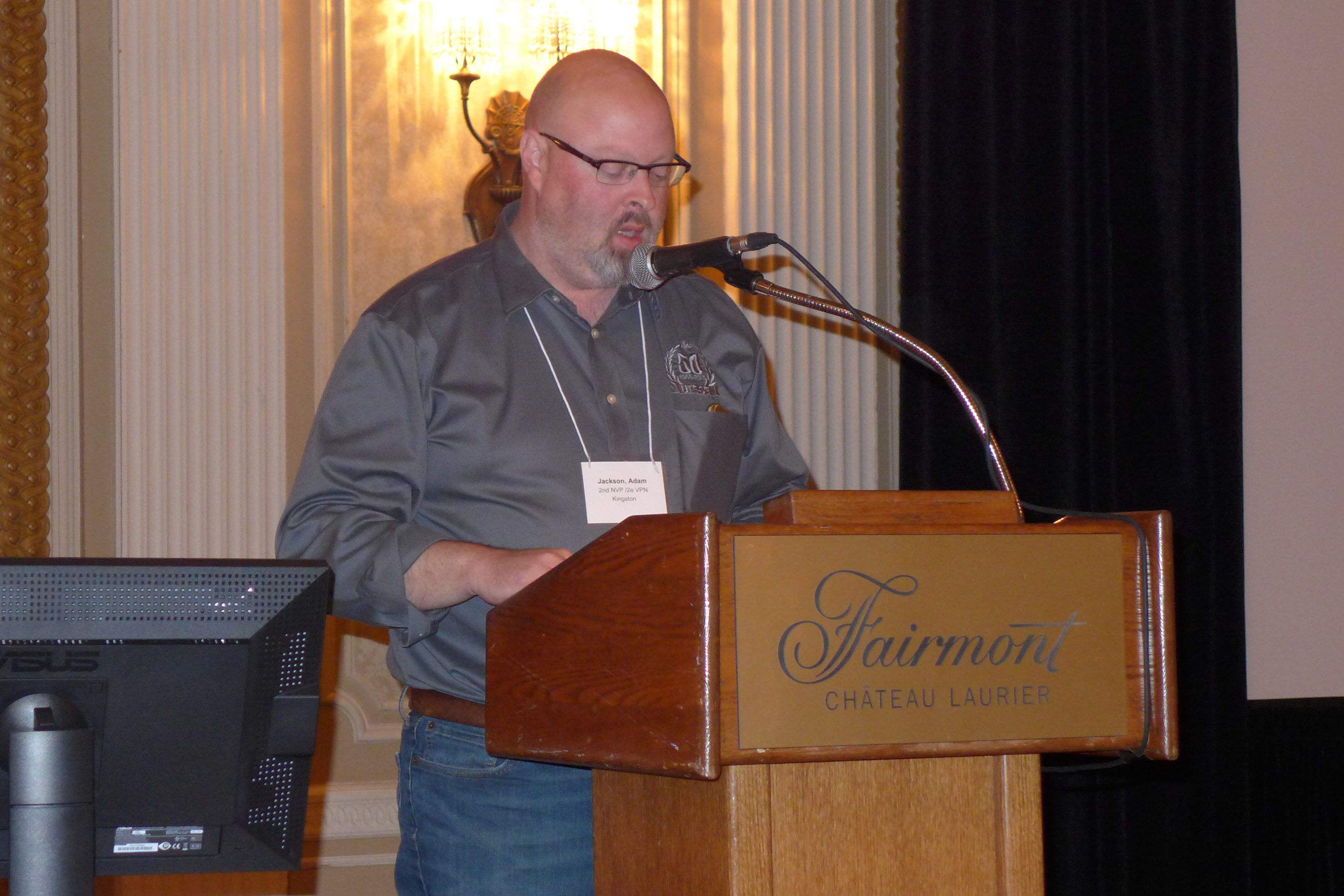 Adam Jackson, 2ième vice-président national en charge des négociations