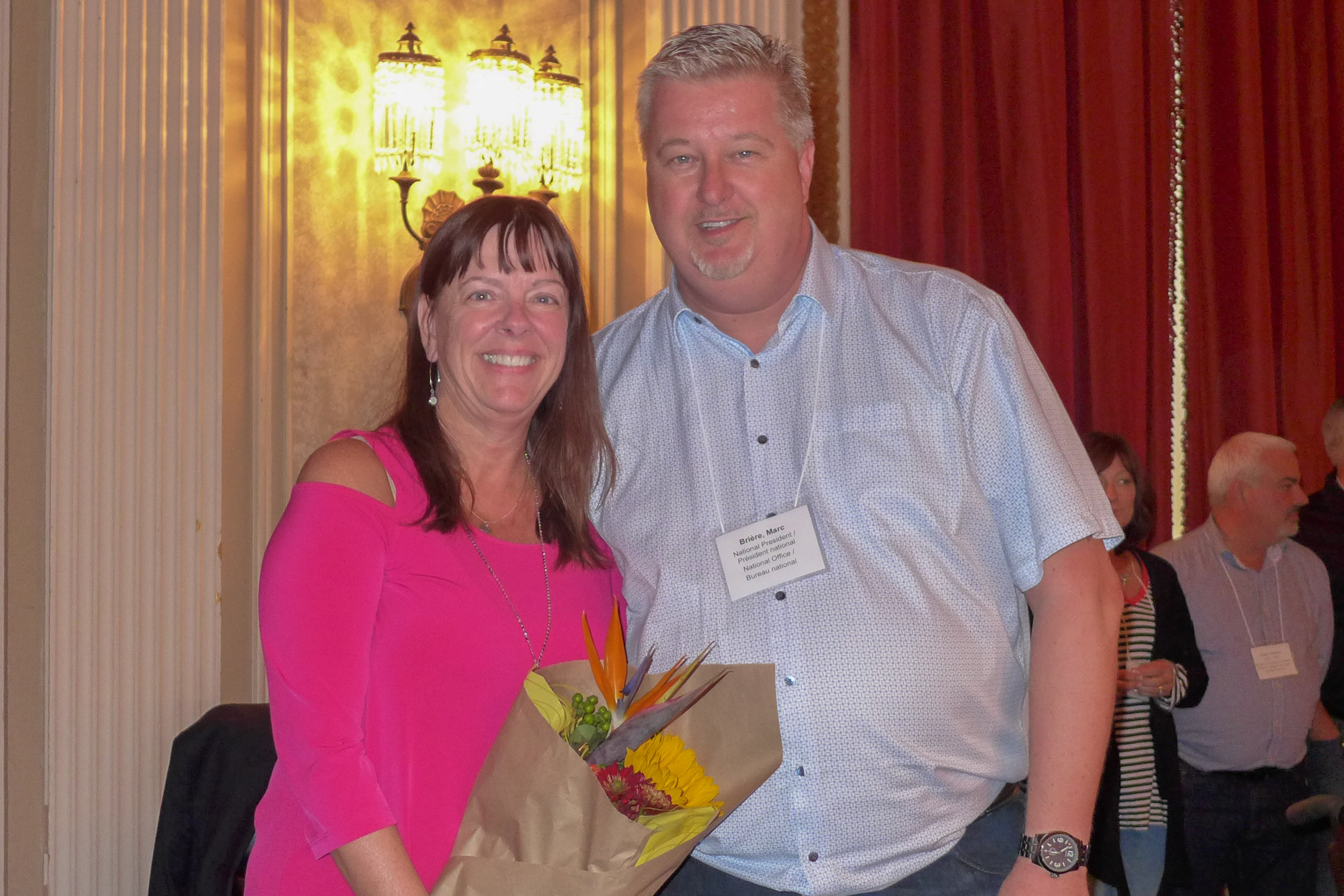 Annette Melanson et Marc Brière