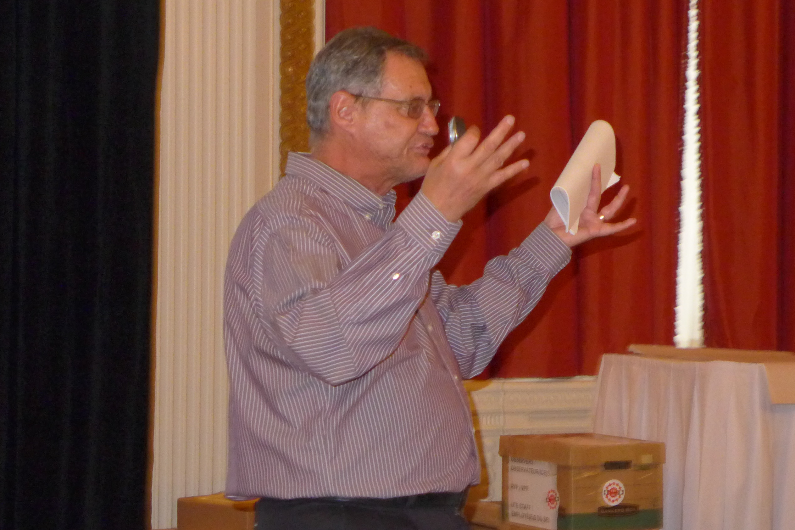 James Infantino, agent d'invalidité et de pension avec l'AFPC