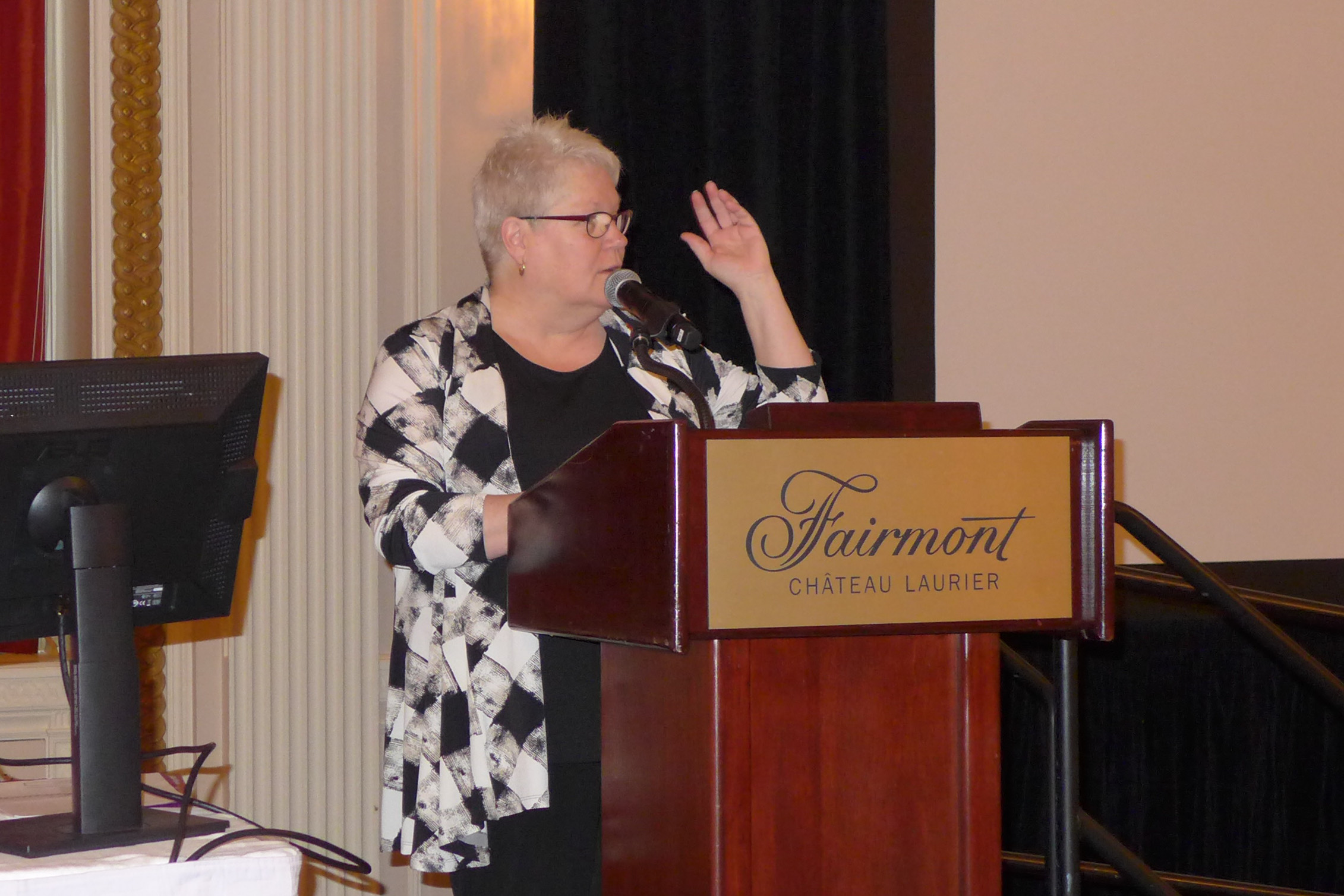 Robyn Benson, présidente nationale de l'AFPC