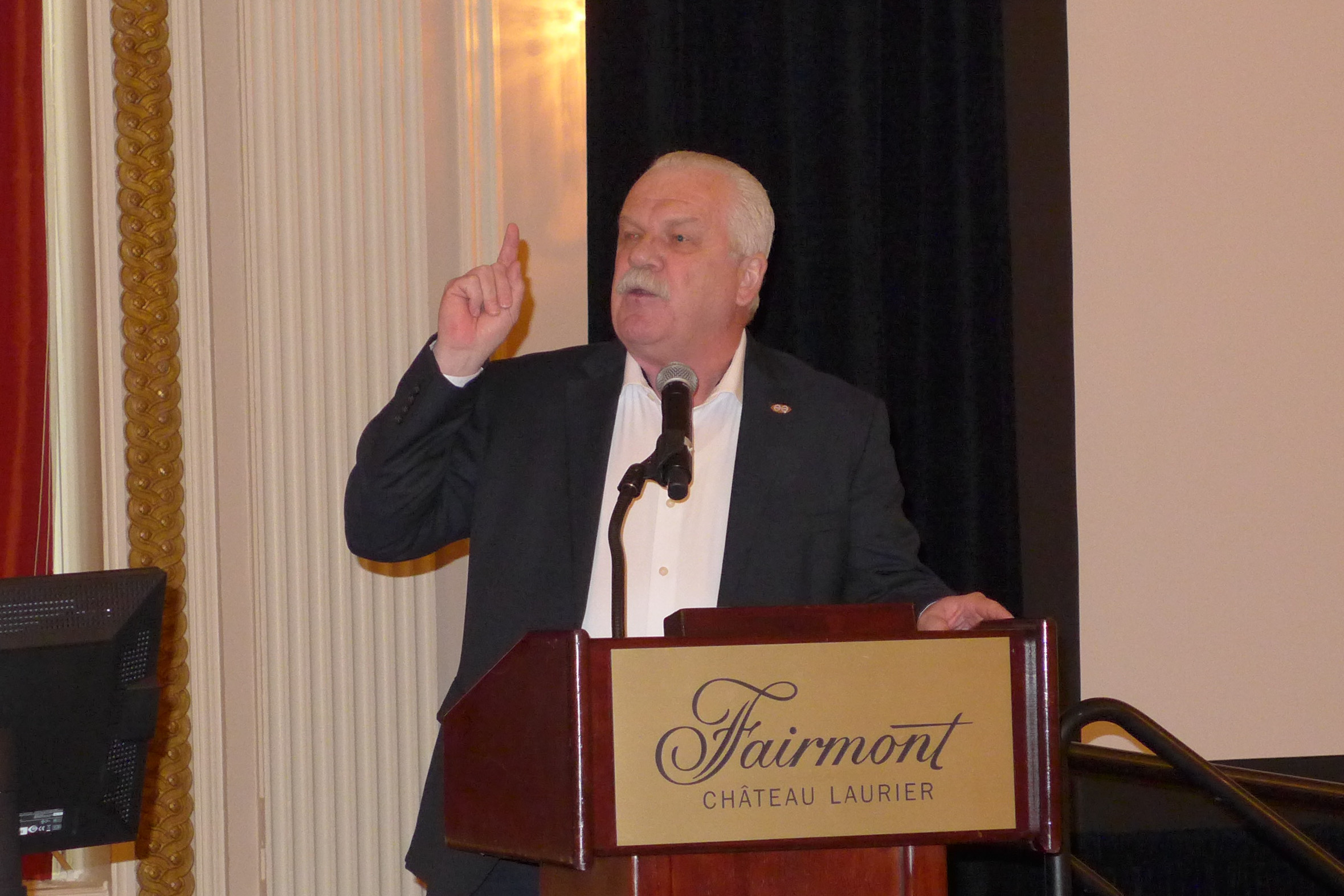 Chris Aylward, vice-président exécutif national de l'AFPC