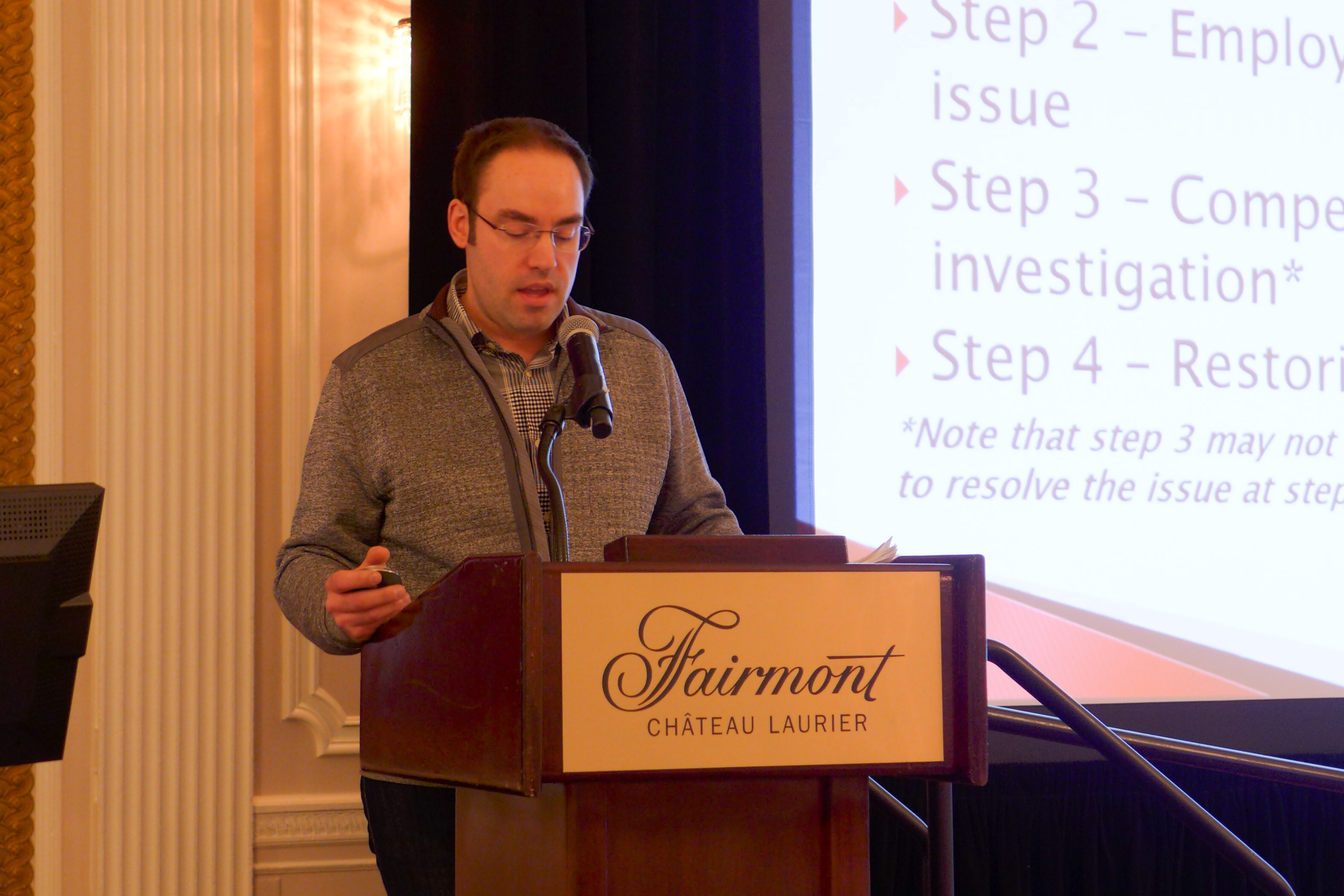 Mathieu Juneau, agent des relations de travail