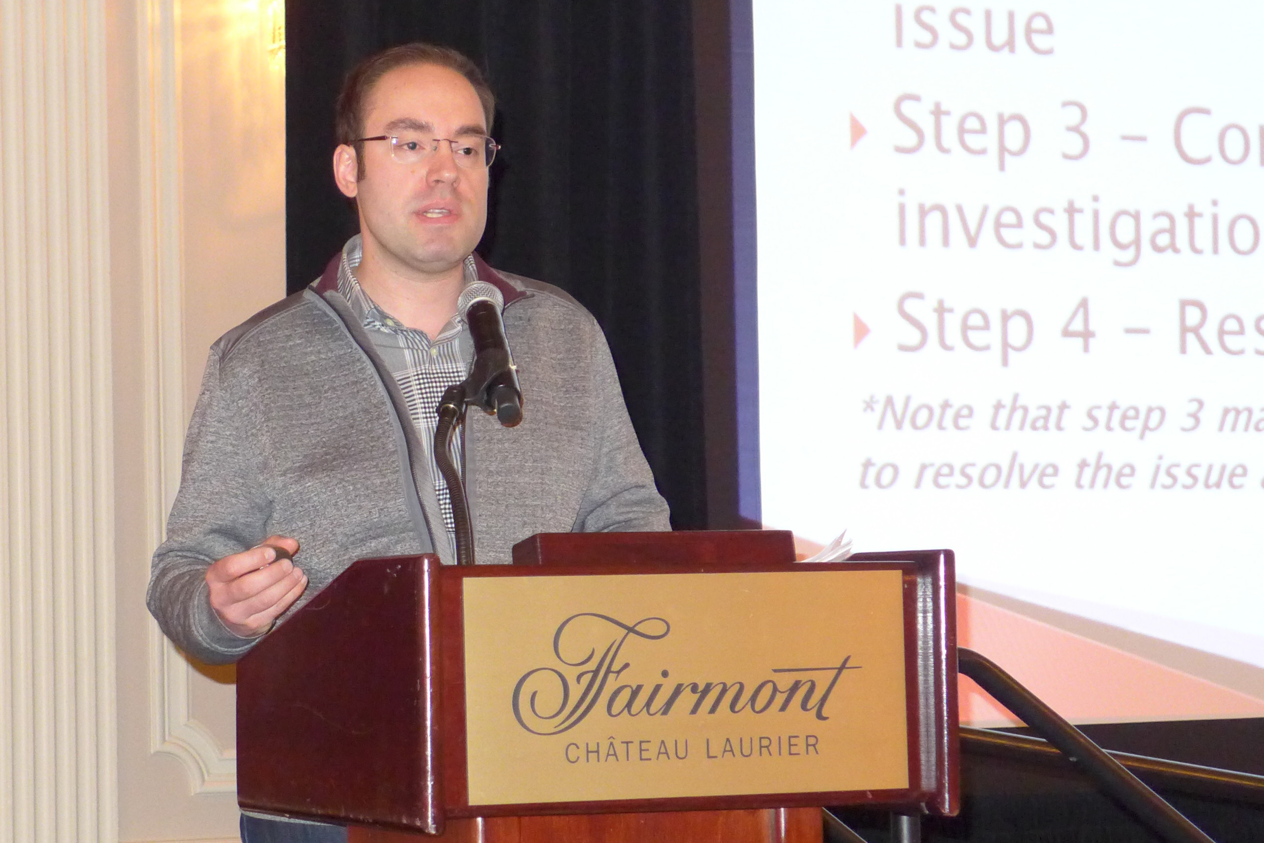 Mathieu Juneau, agent des relations de travail