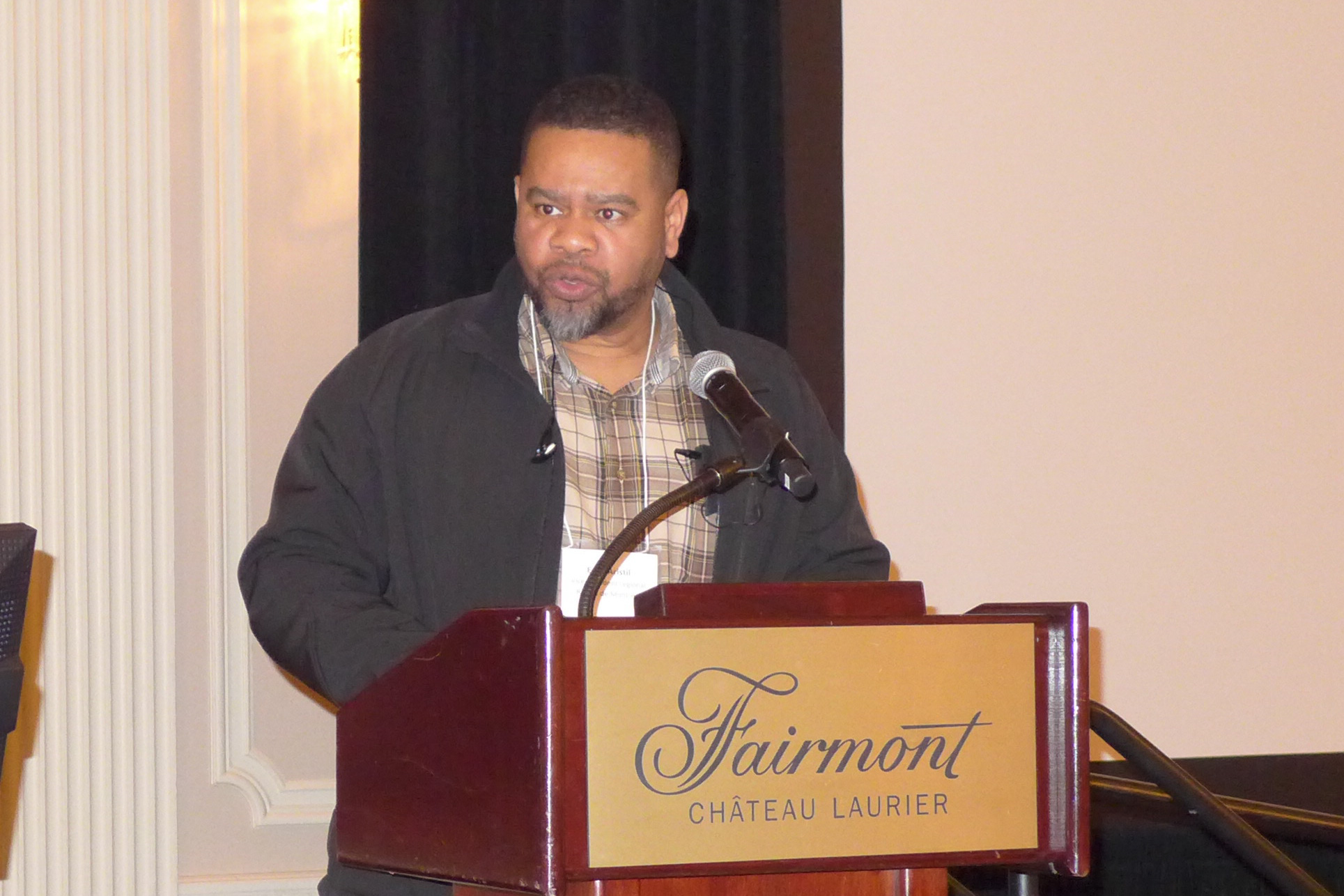 Eddy Aristil, président du Comité spécial ASP et résolutions de conflits