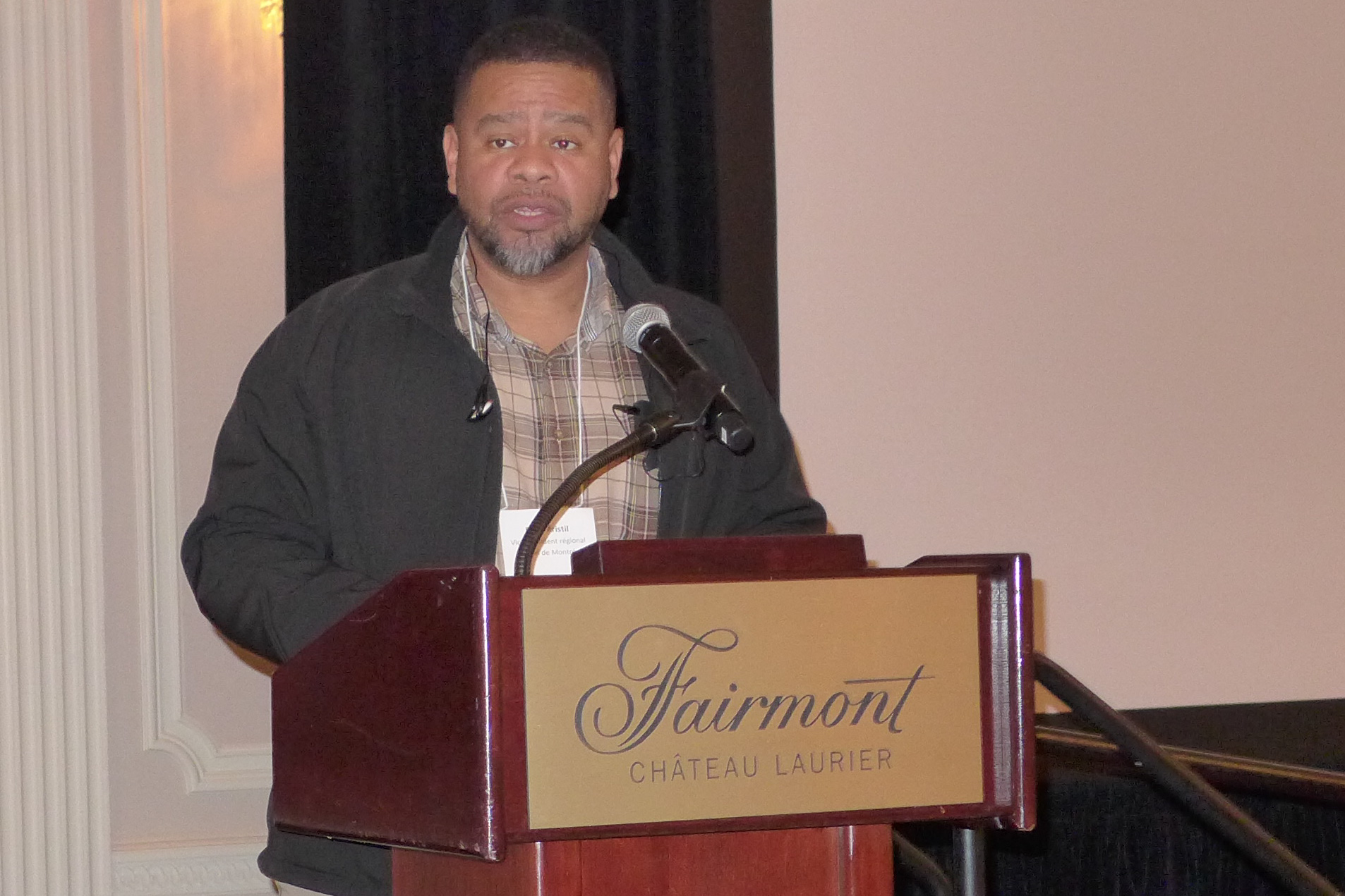 Eddy Aristil, président du Comité spécial ASP et résolutions de conflits