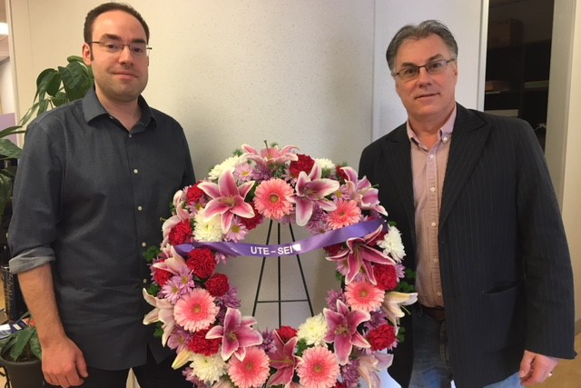 Mathieu Juneau and Kent MacDonald