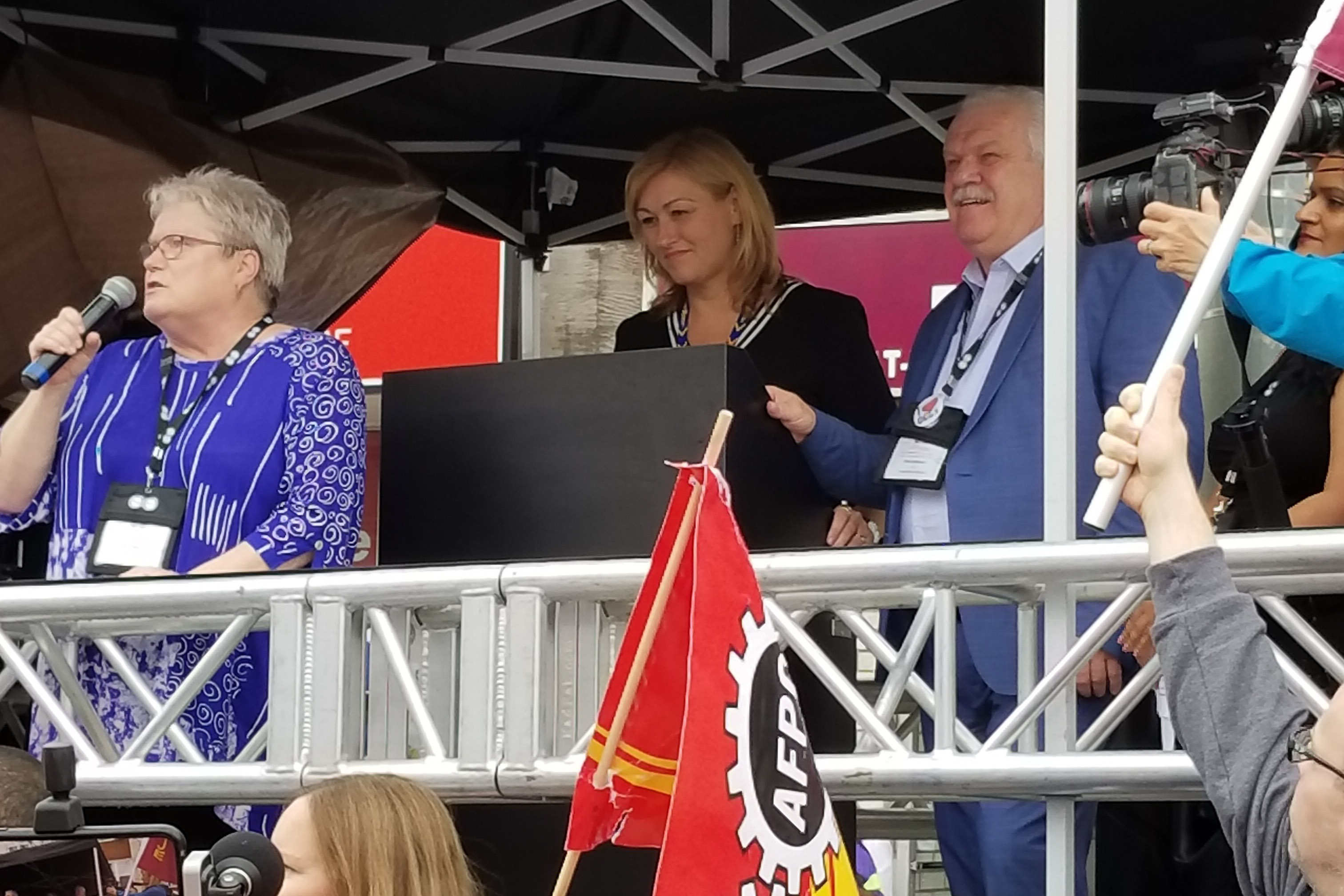 Robyn Benson, Magali Picard, Chris Aylward