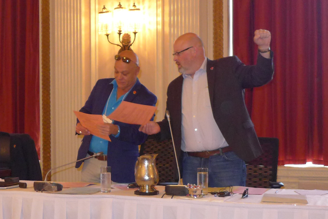 Doug Gaetz - 1st National Vice-President, Adam Jackson - 2nd National Vice-President