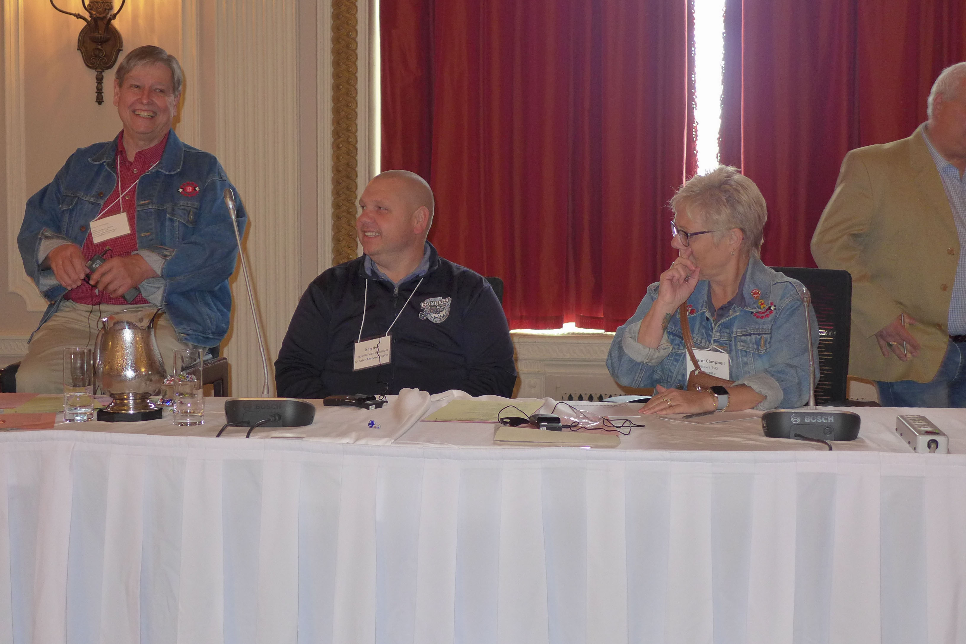 Gary Esslinger, Ken Bye, Gesine Campbell