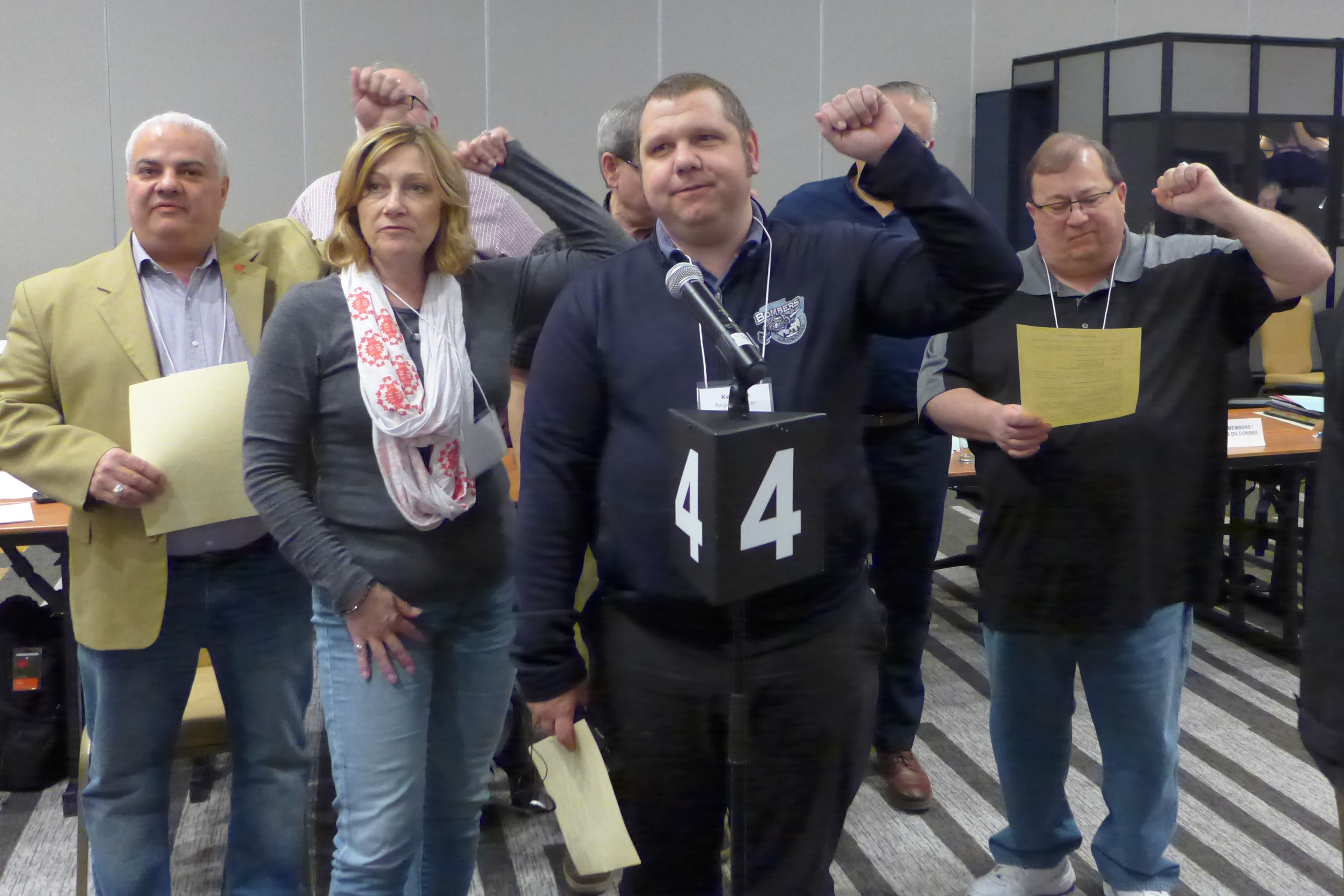 Cosimo Crupi, Kimberley Koch, Ken Bye, Greg Krokosh