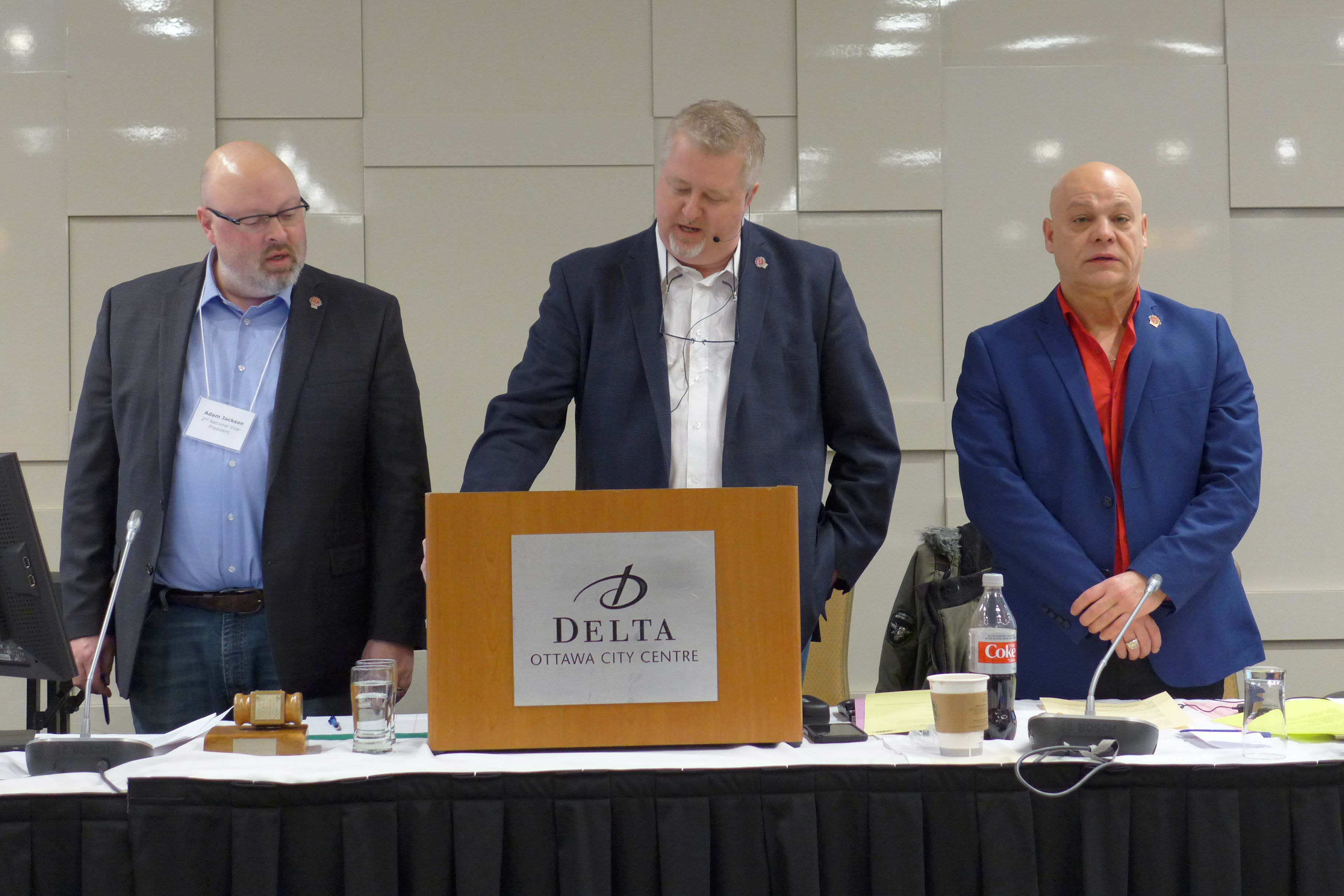 Adam Jackson, Marc Brière, Doug Gaetz