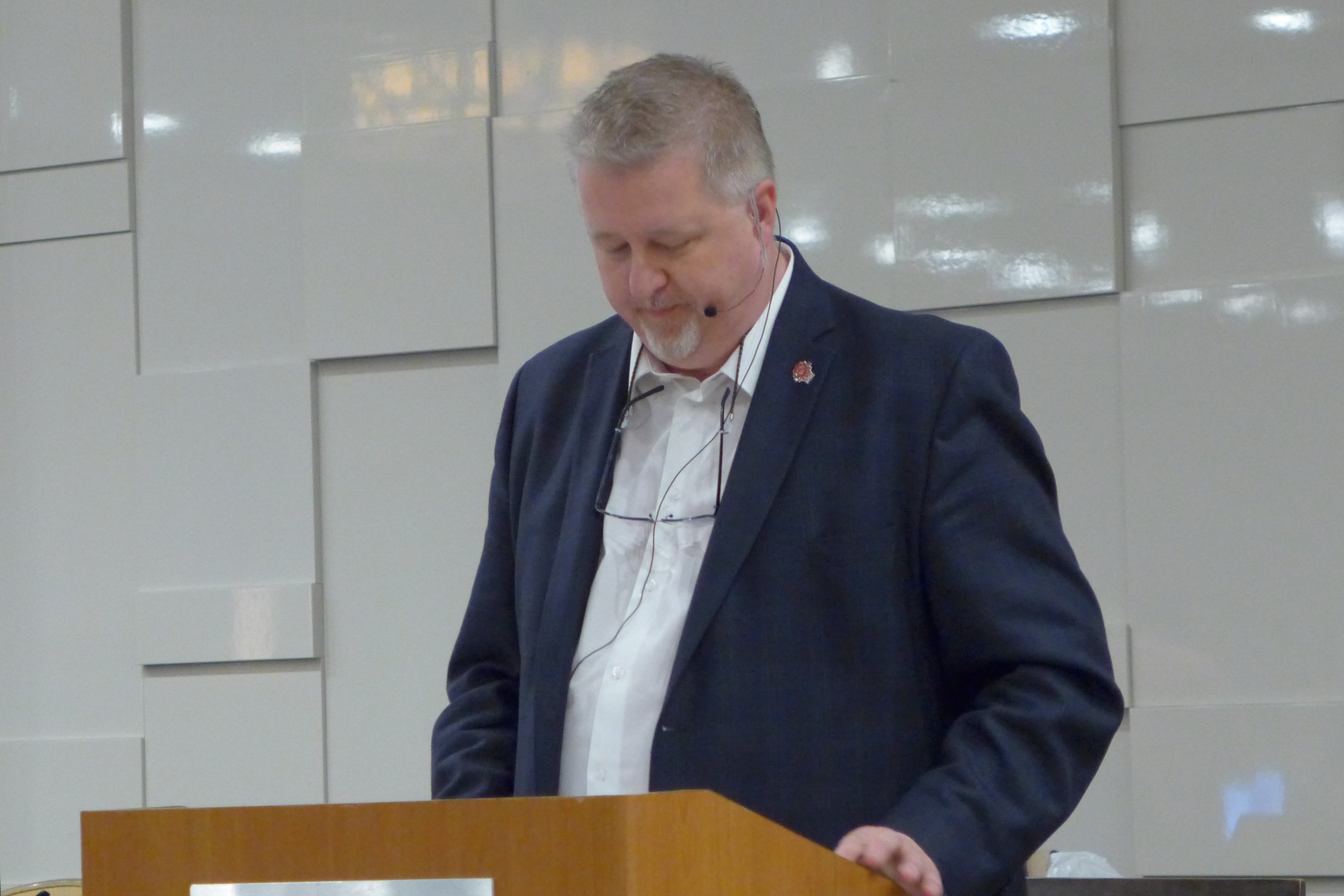 National President, Marc Brière