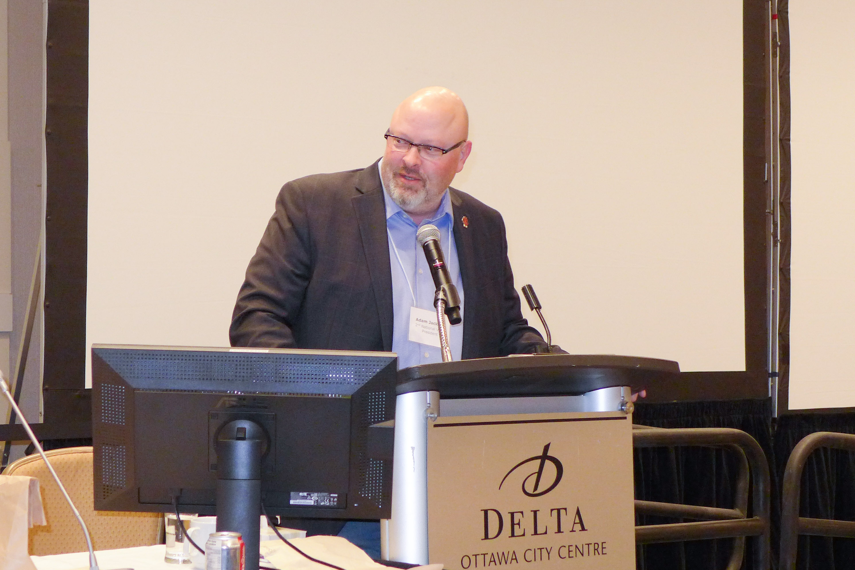 Adam Jackson, Chair of the Bargaining Committee