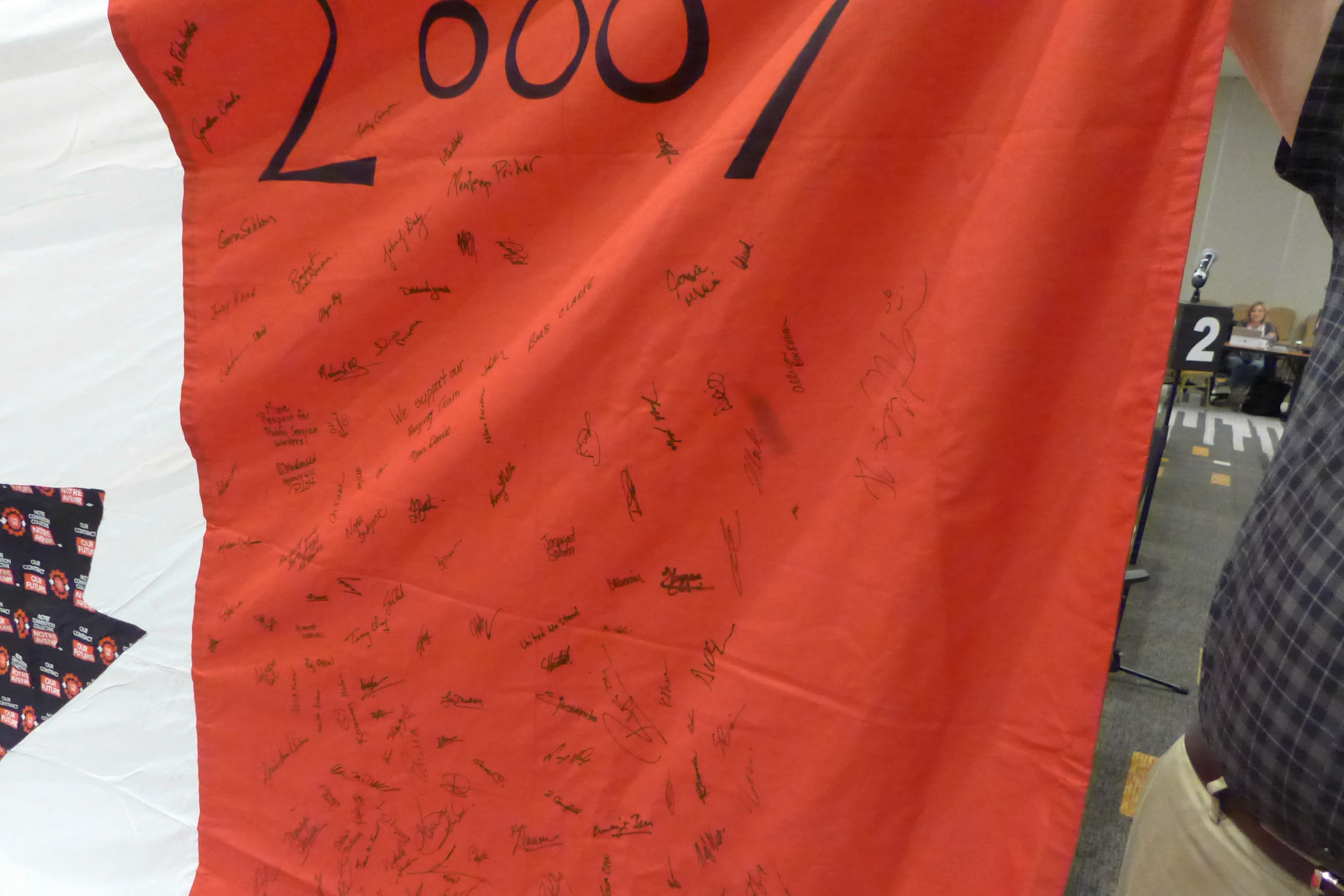 Some of the signatures