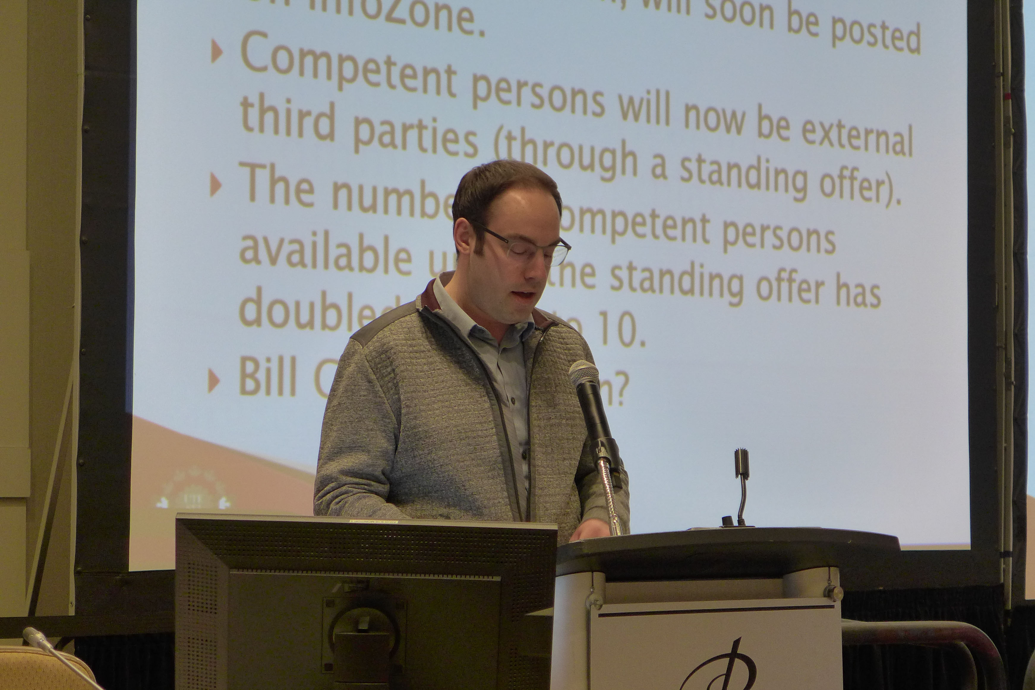 Mathieu Juneau, Labour Relations Officer