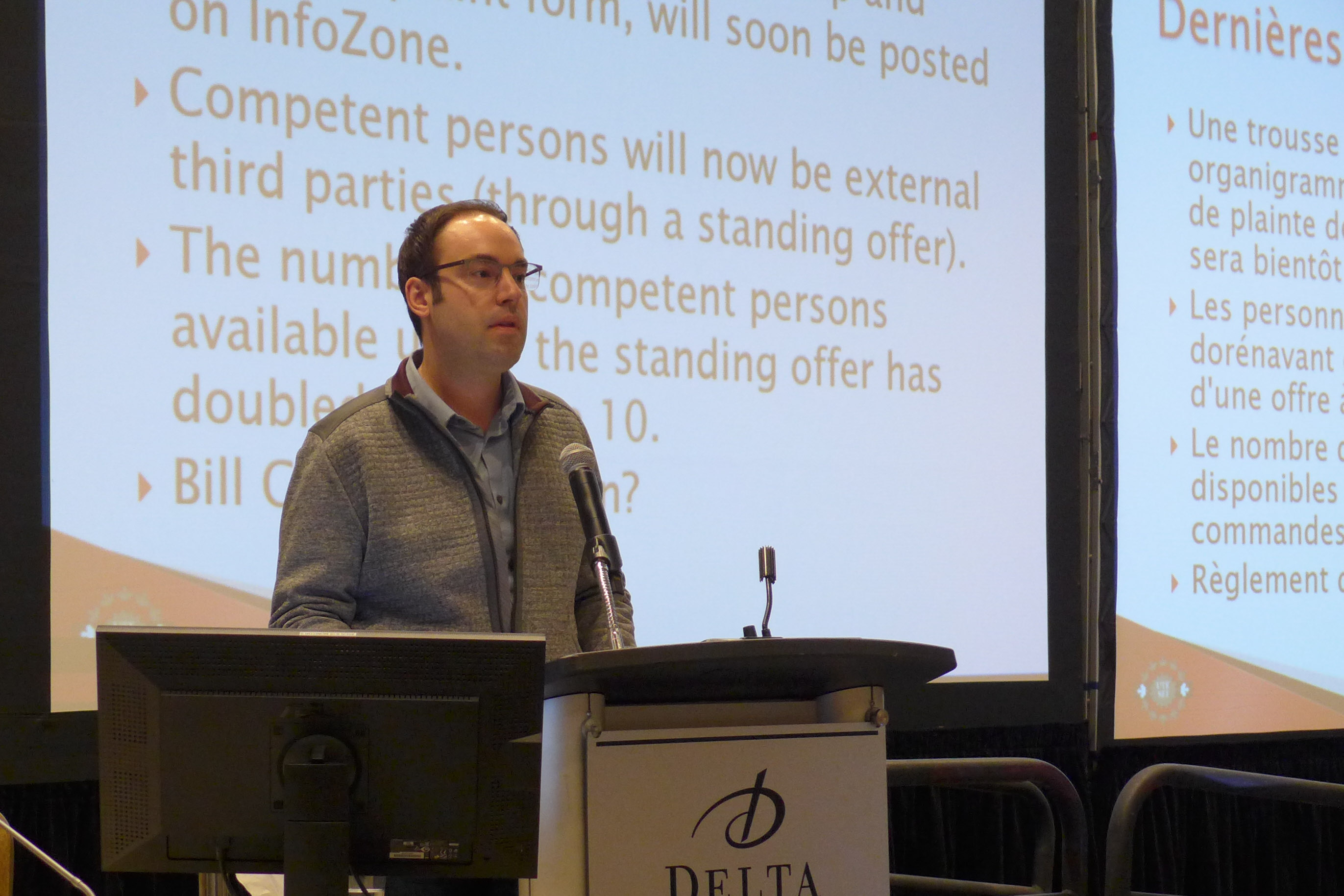 Mathieu Juneau, Labour Relations Officer