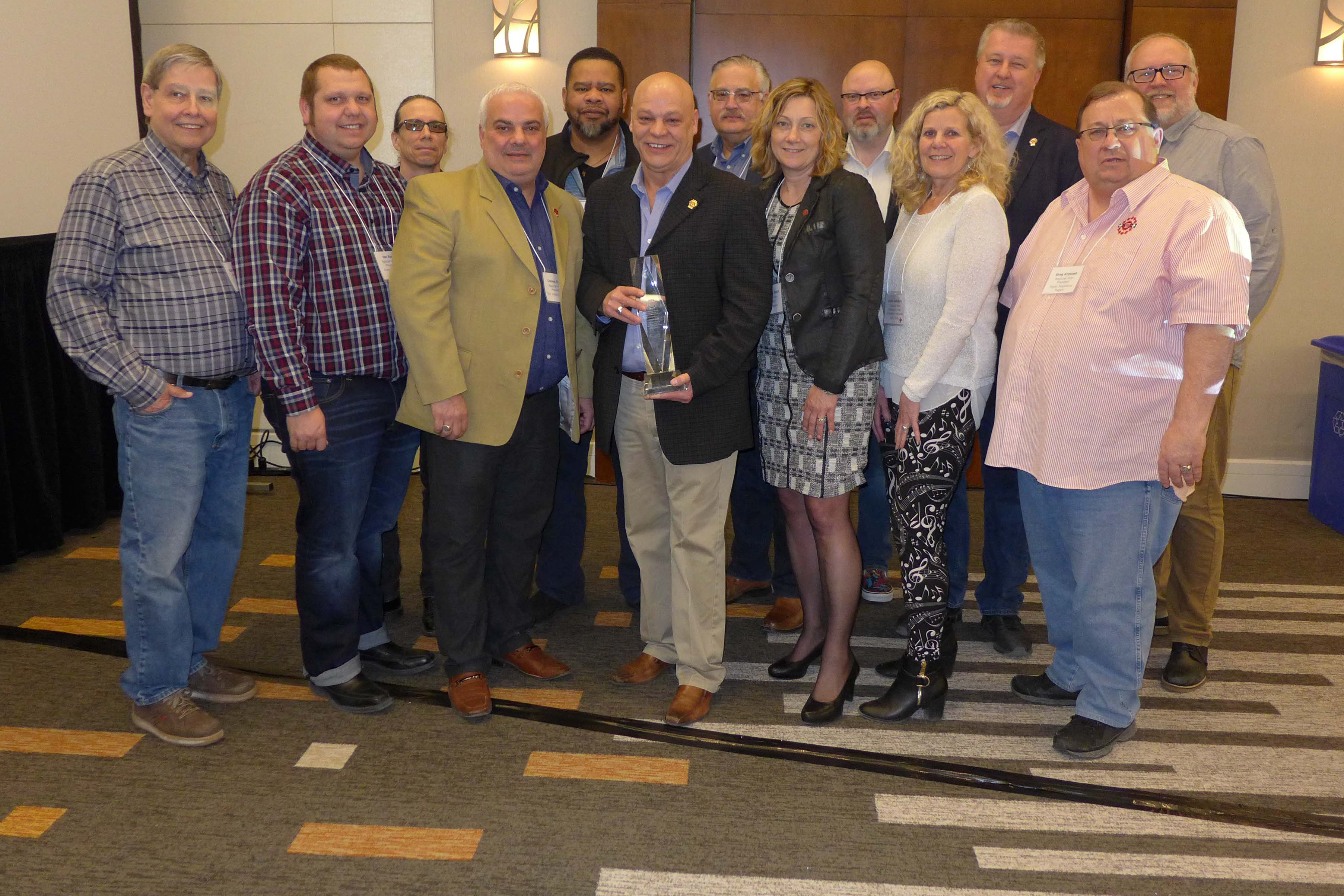 Doug Gaetz with Executive Council