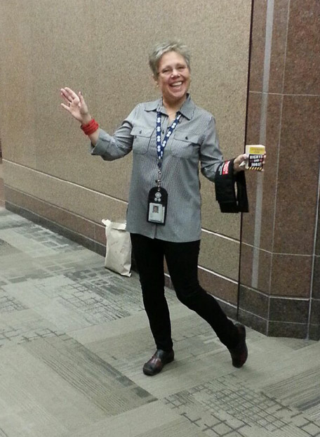 Gesine Campbell, Local 70010 President