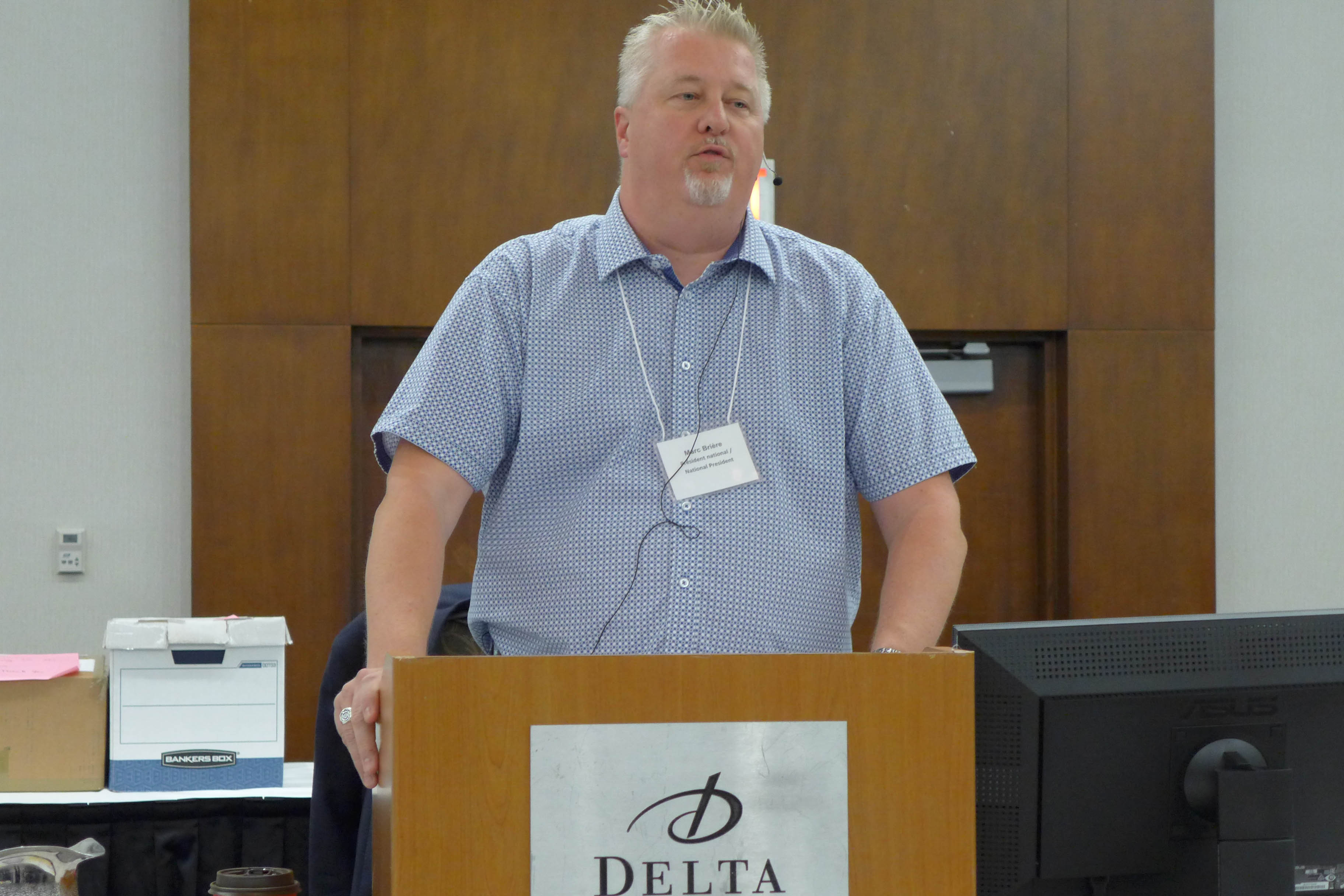 Marc Brière, National President